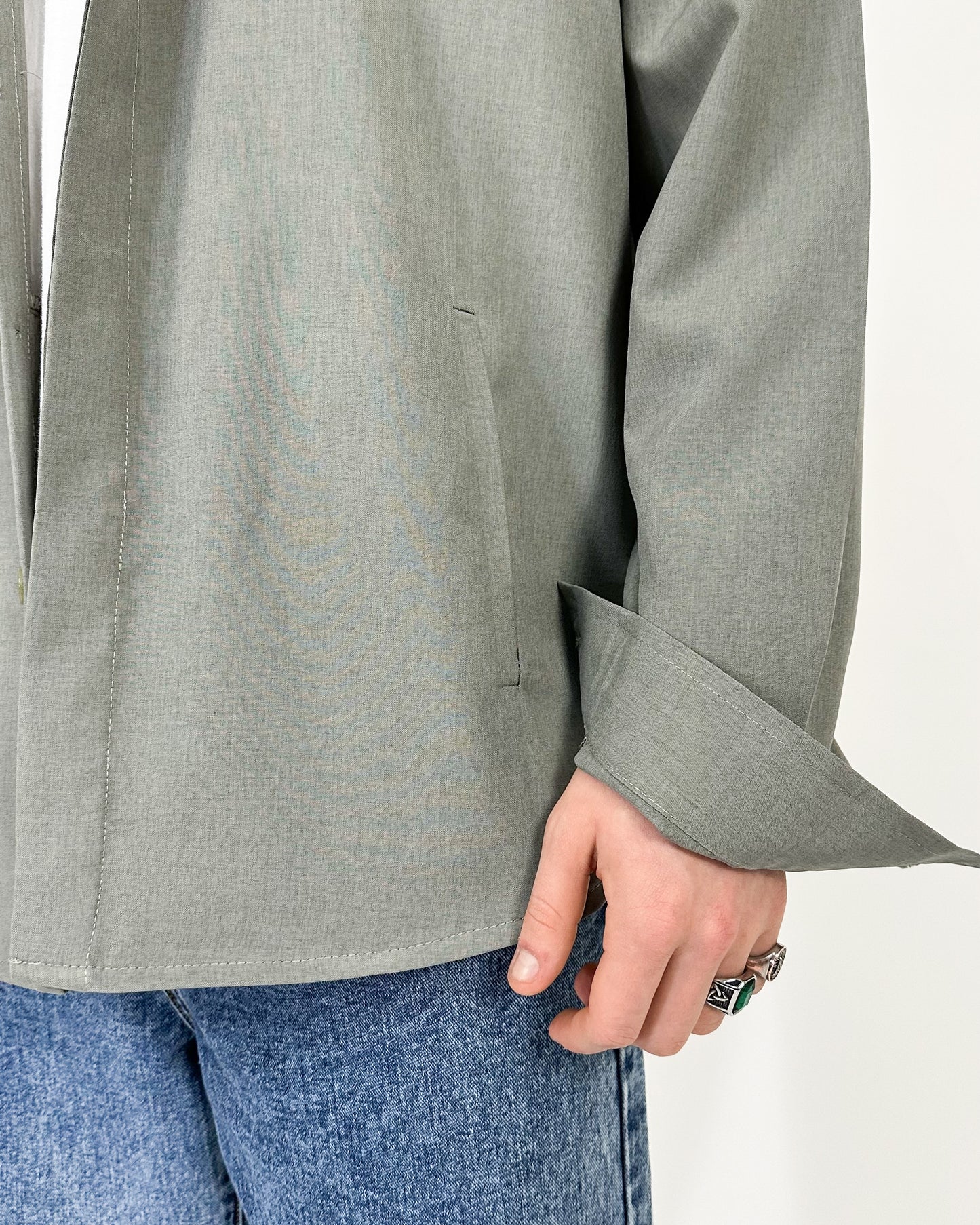 OVERSHIRT - VERDE SALVIA