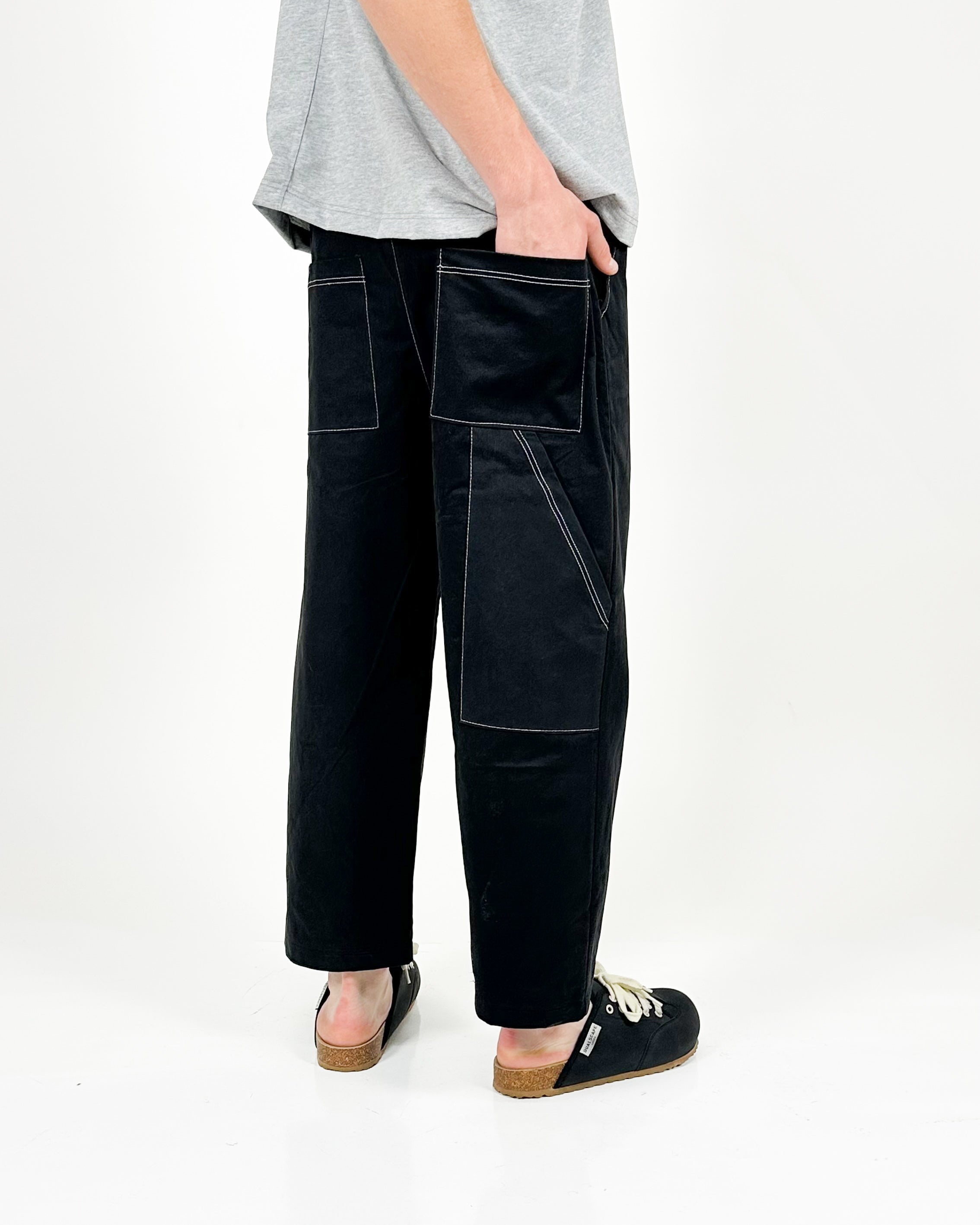 PANTALACCIO WORKER - NERO