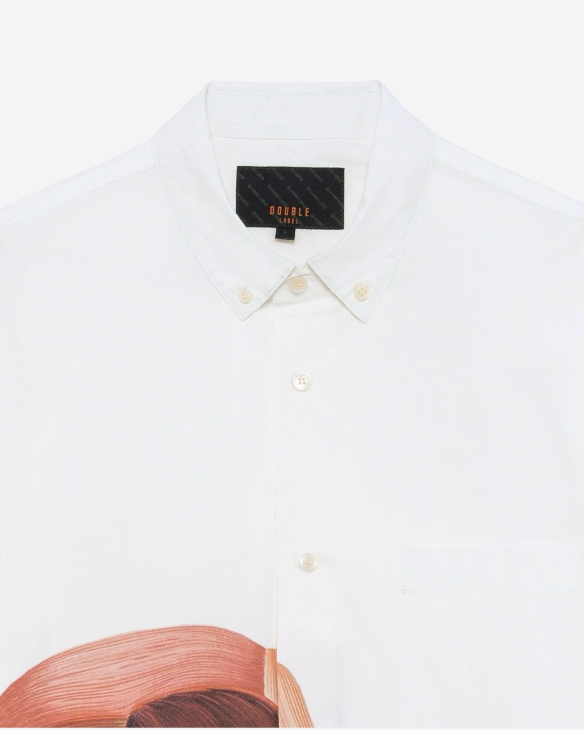 CAMICIA OVERSIZE CON STAMPA ARTISTICA