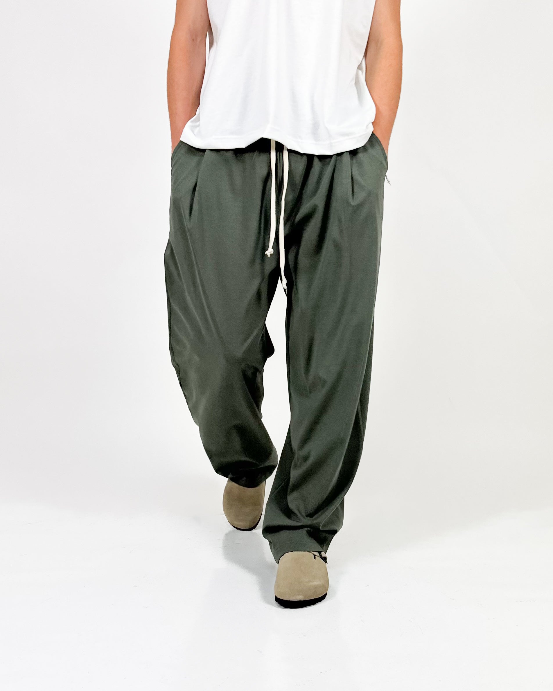 PANTALONE BALLOON - VERDE MILITARE