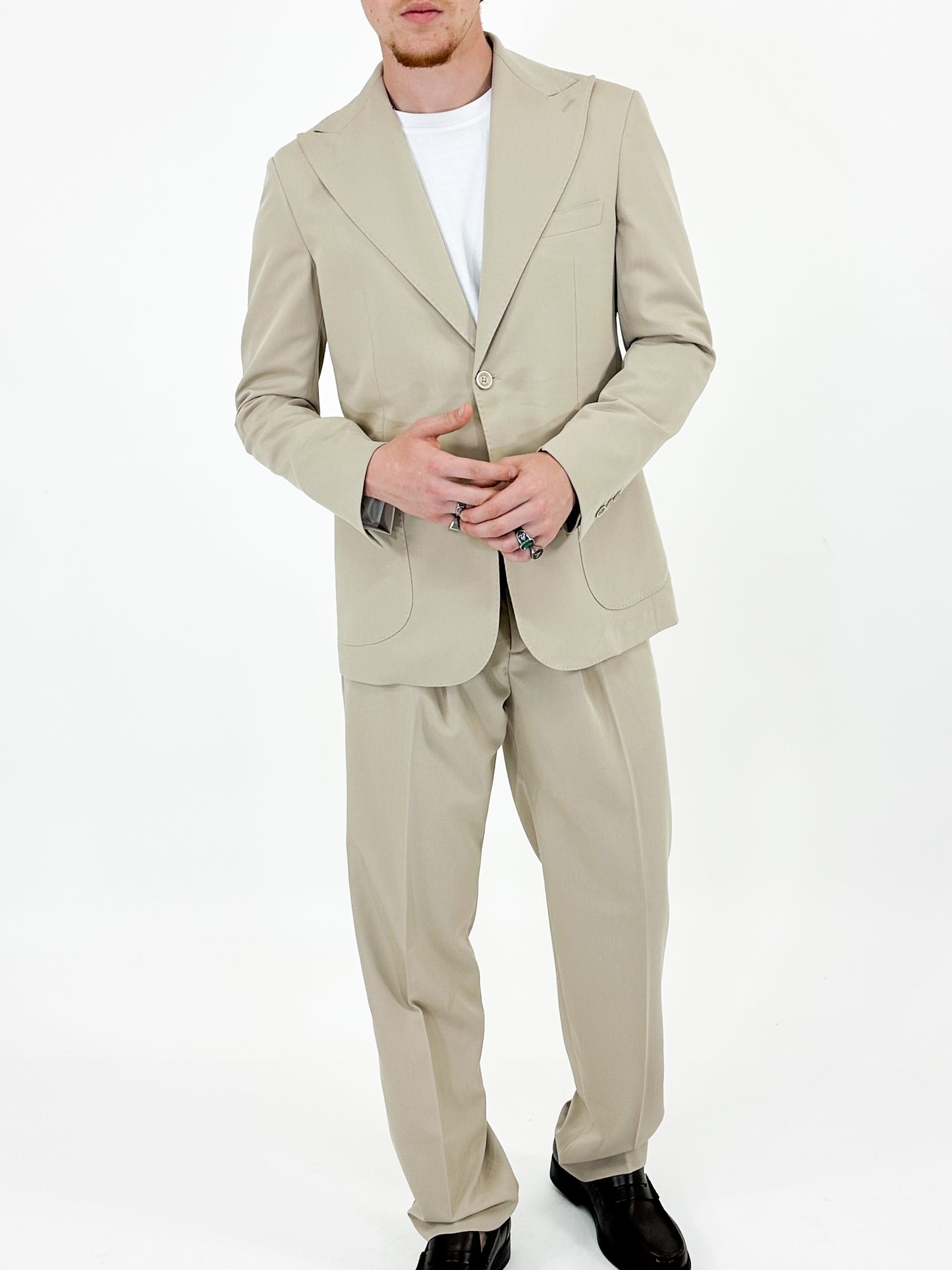 ABITO MONOPETTO BEIGE