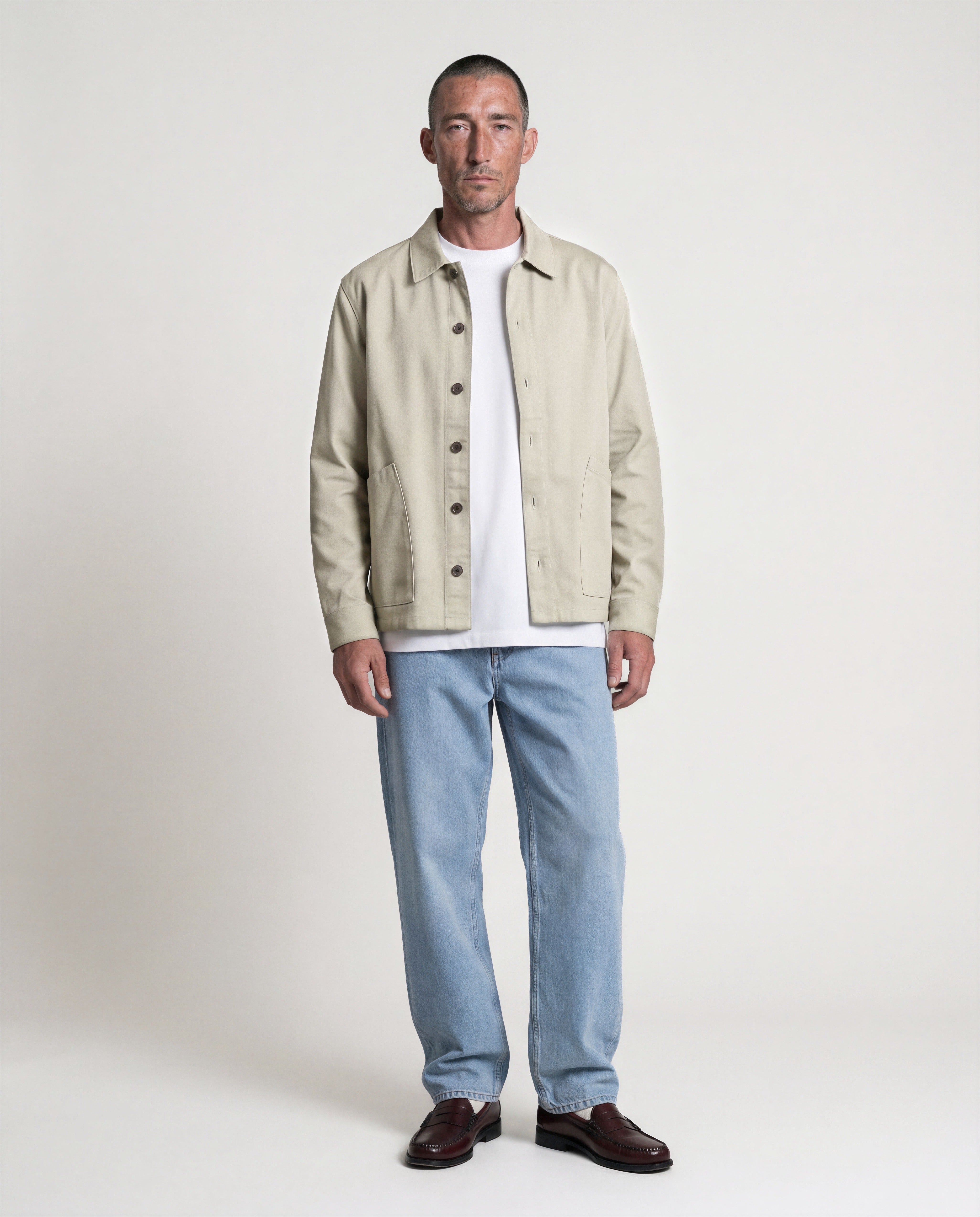 GIACCA ESSENTIAL - BEIGE CHIARO