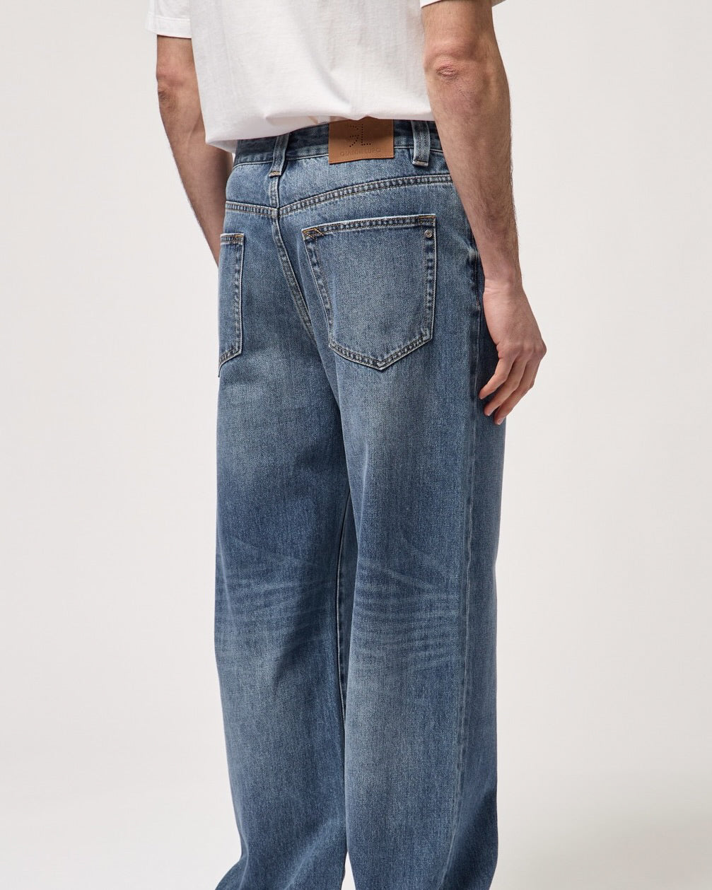 JEANS BAGGY DENIM - LAVAGGIO SCURO