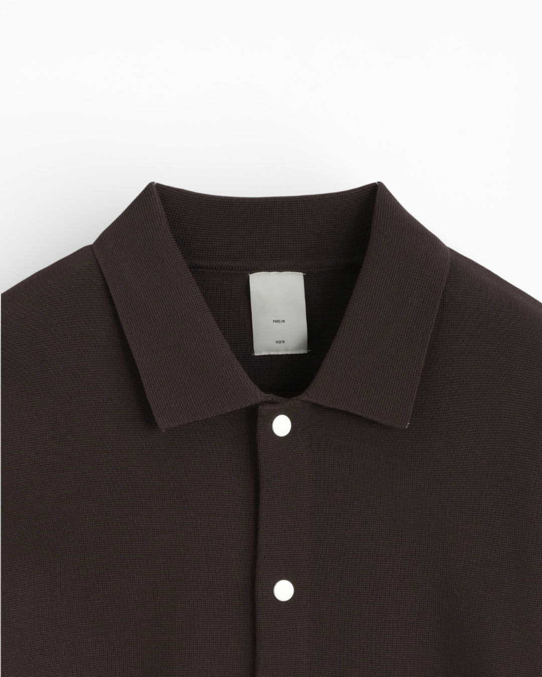 CARDIGAN STRUTTURATO - MARRONE