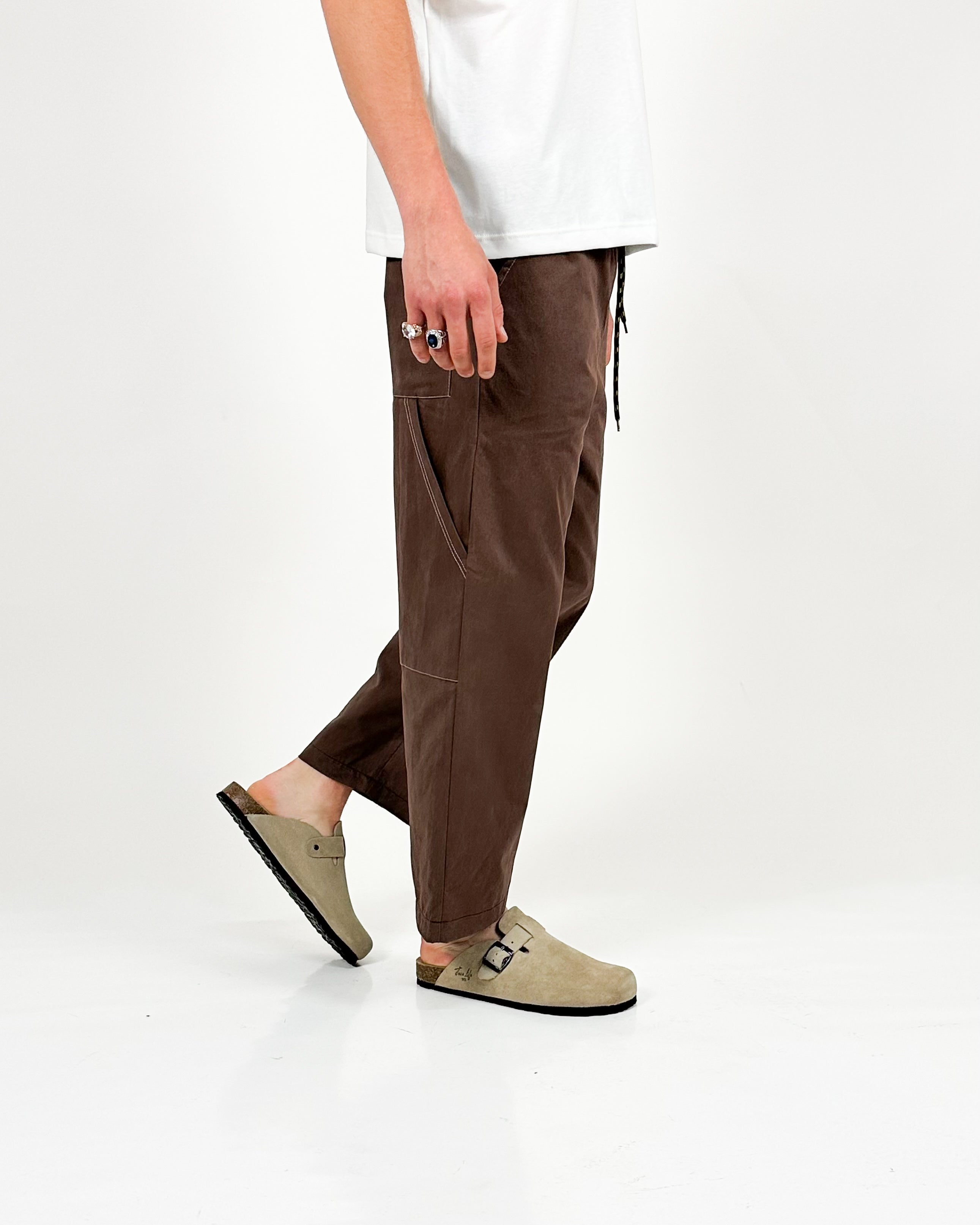PANTALACCIO WORKER - CIOCCOLATO