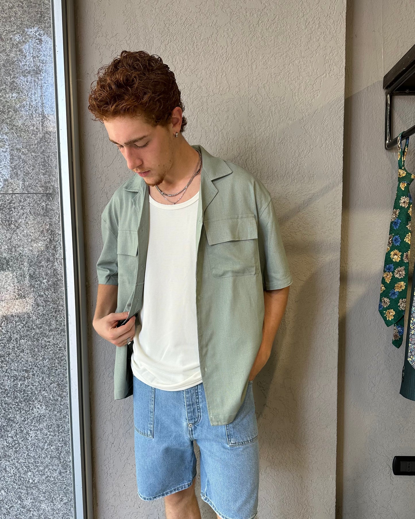 CAMICIONE MEZZA MANICA