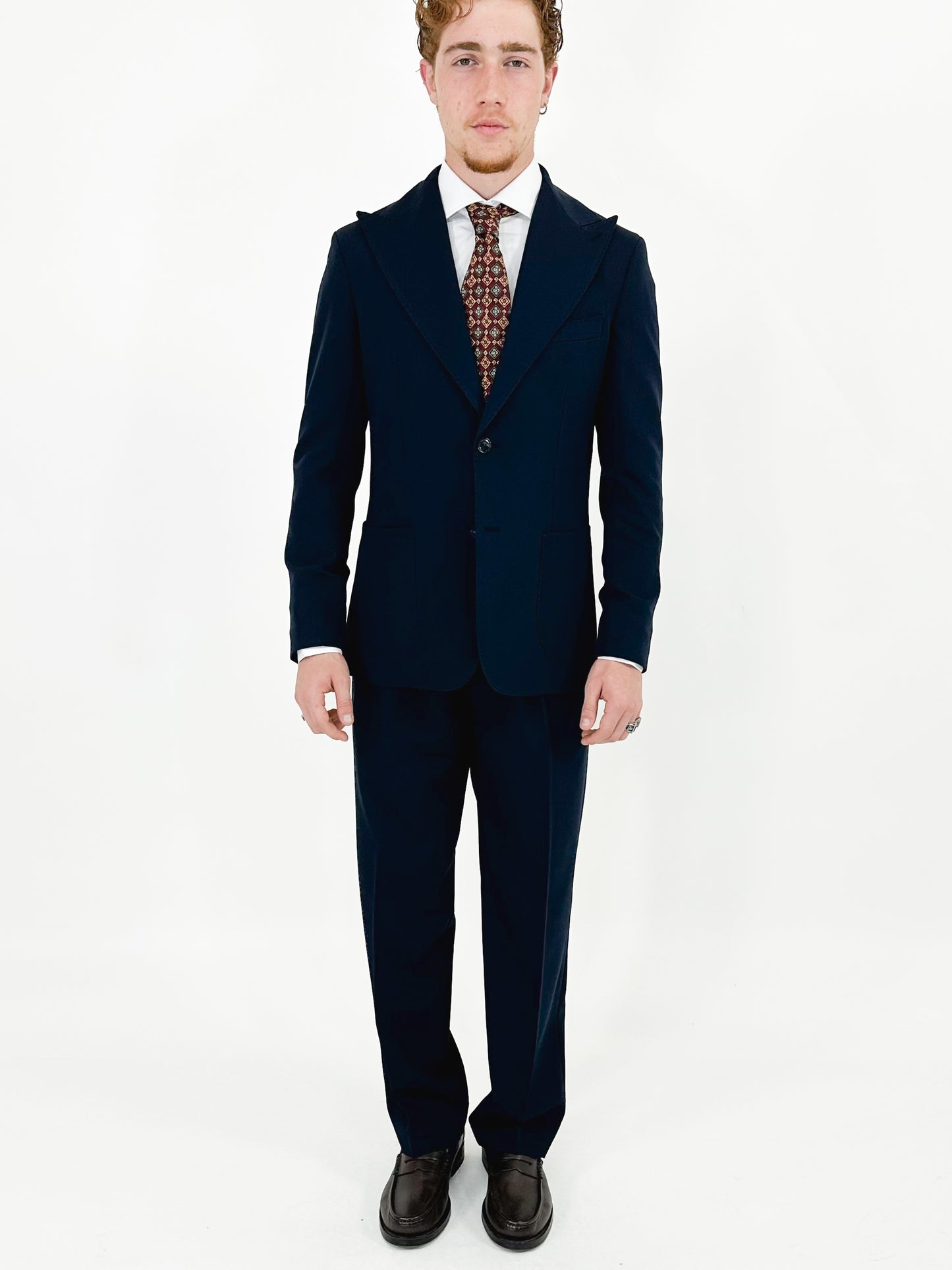 ABITO MONOPETTO BLU NAVY