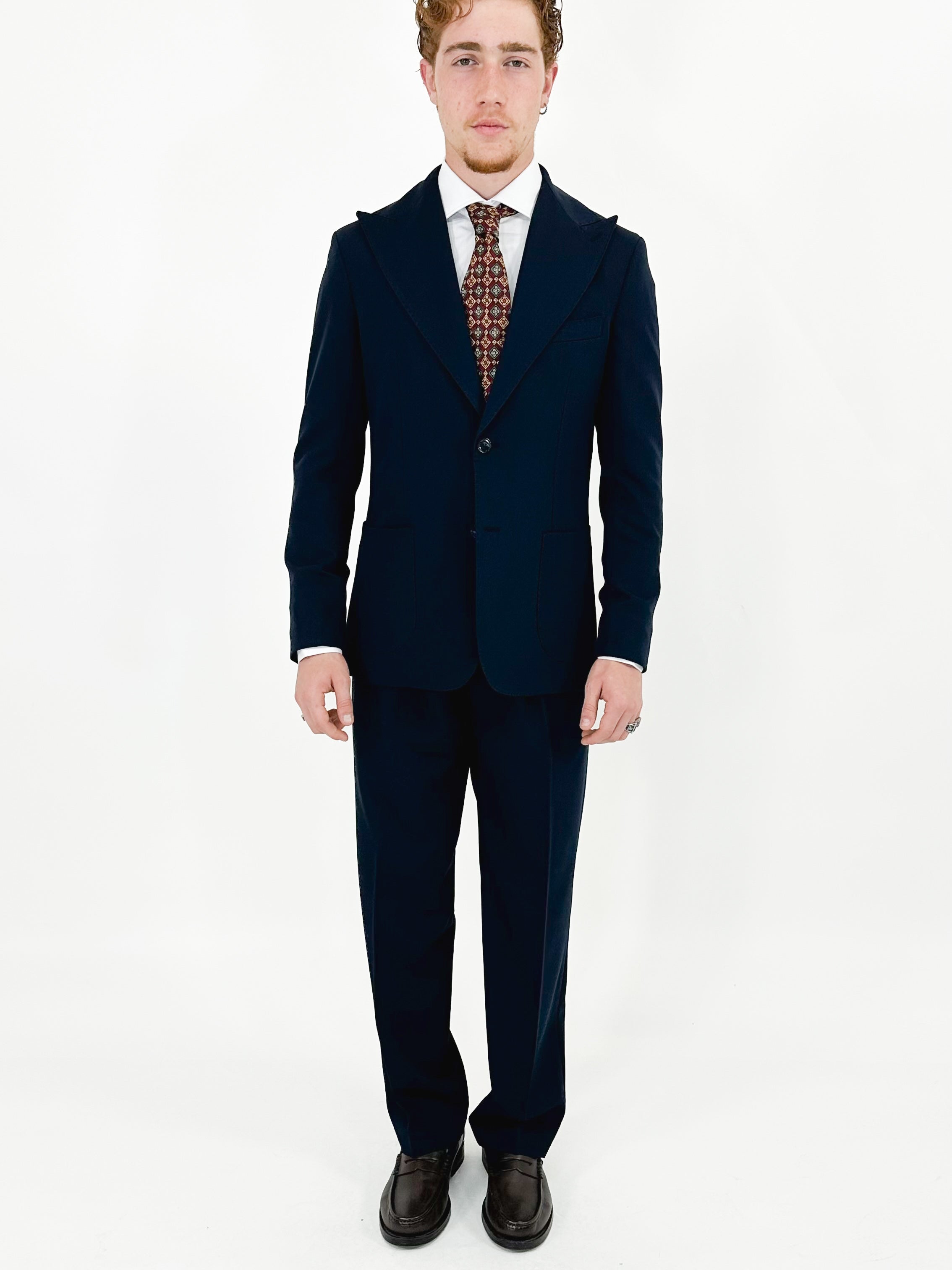 ABITO MONOPETTO BLU NAVY