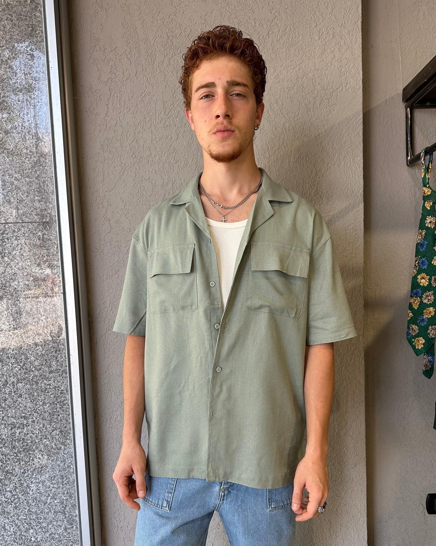 CAMICIONE MEZZA MANICA