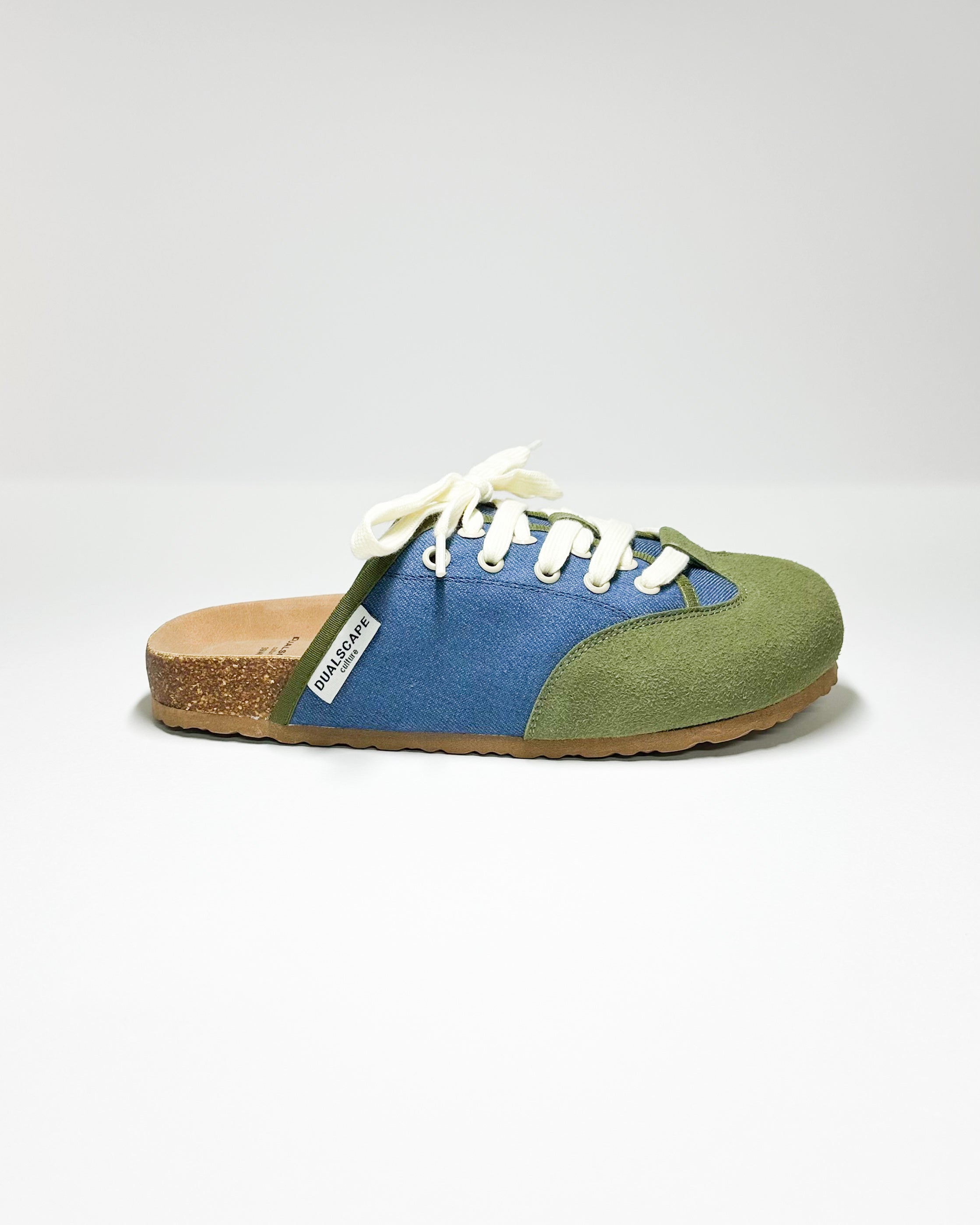 SABOT DUALSCAPE verde/jeans