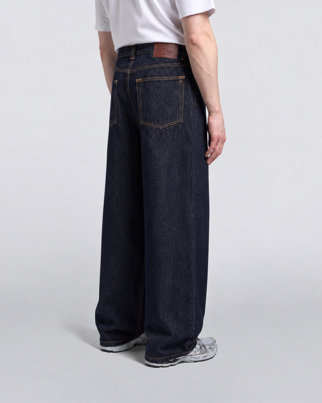 Jeans Gianni Lupo indossato retro