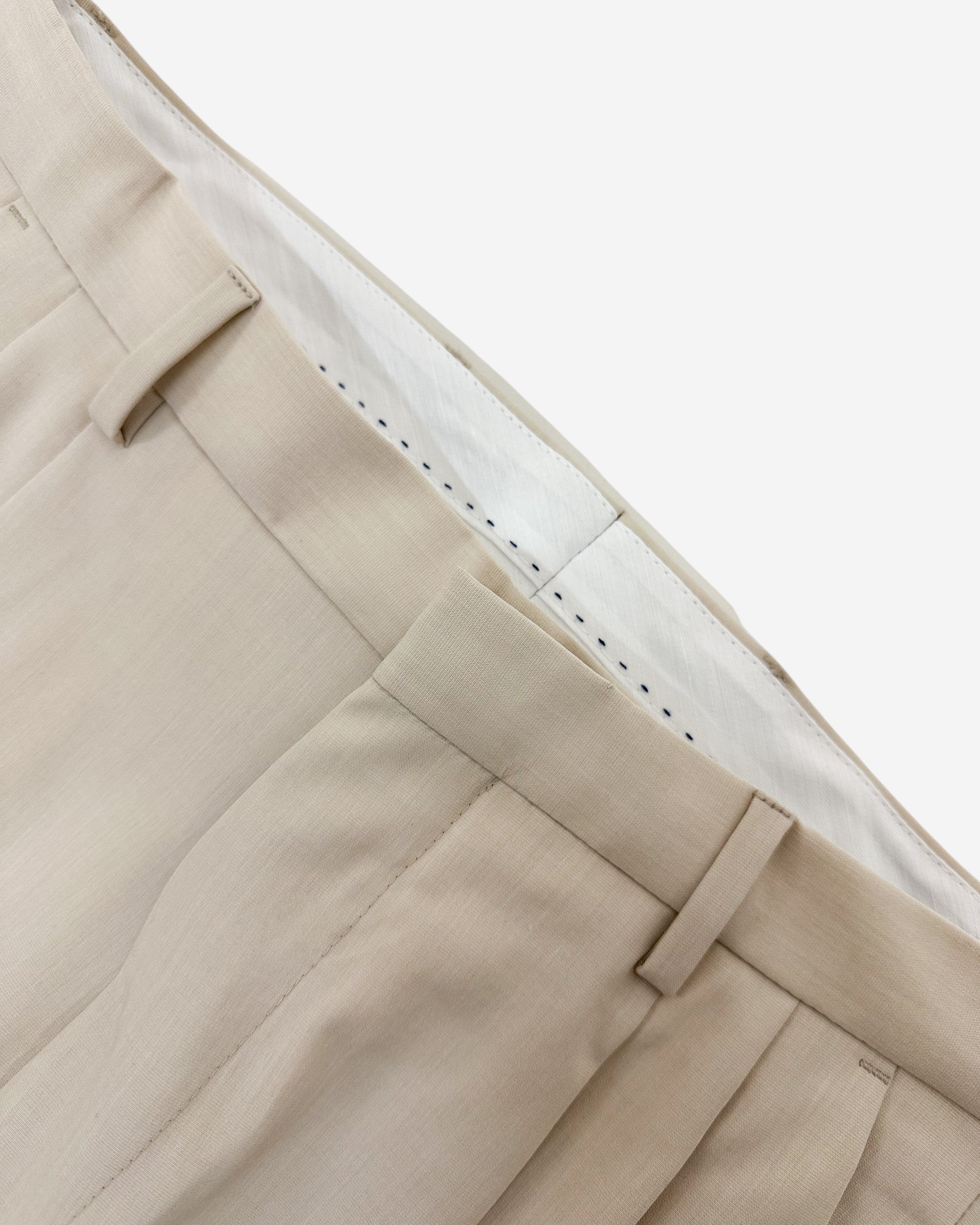 PANTALONE WIDE PENCE SABBIA