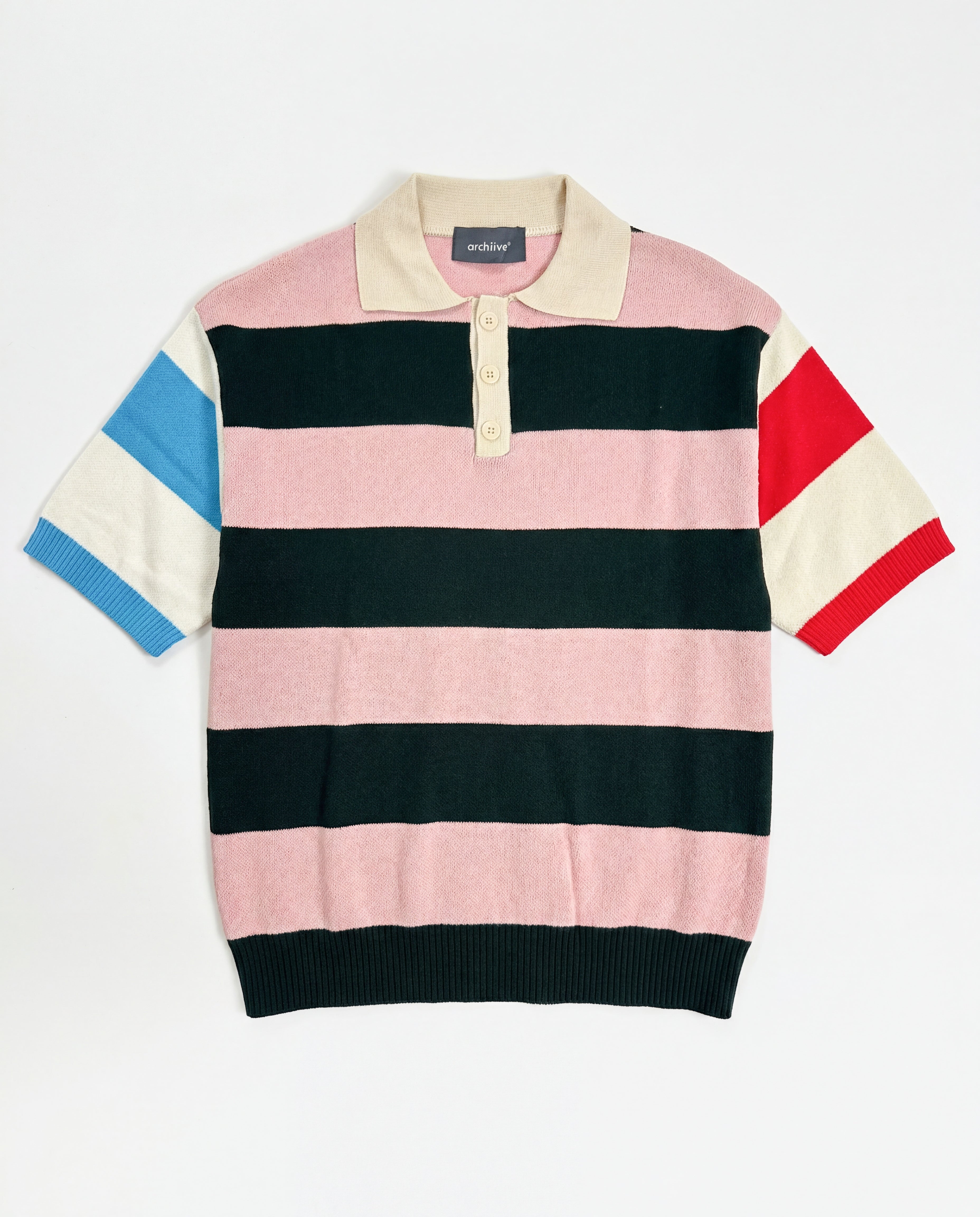POLO IN MAGLIA RIGATA