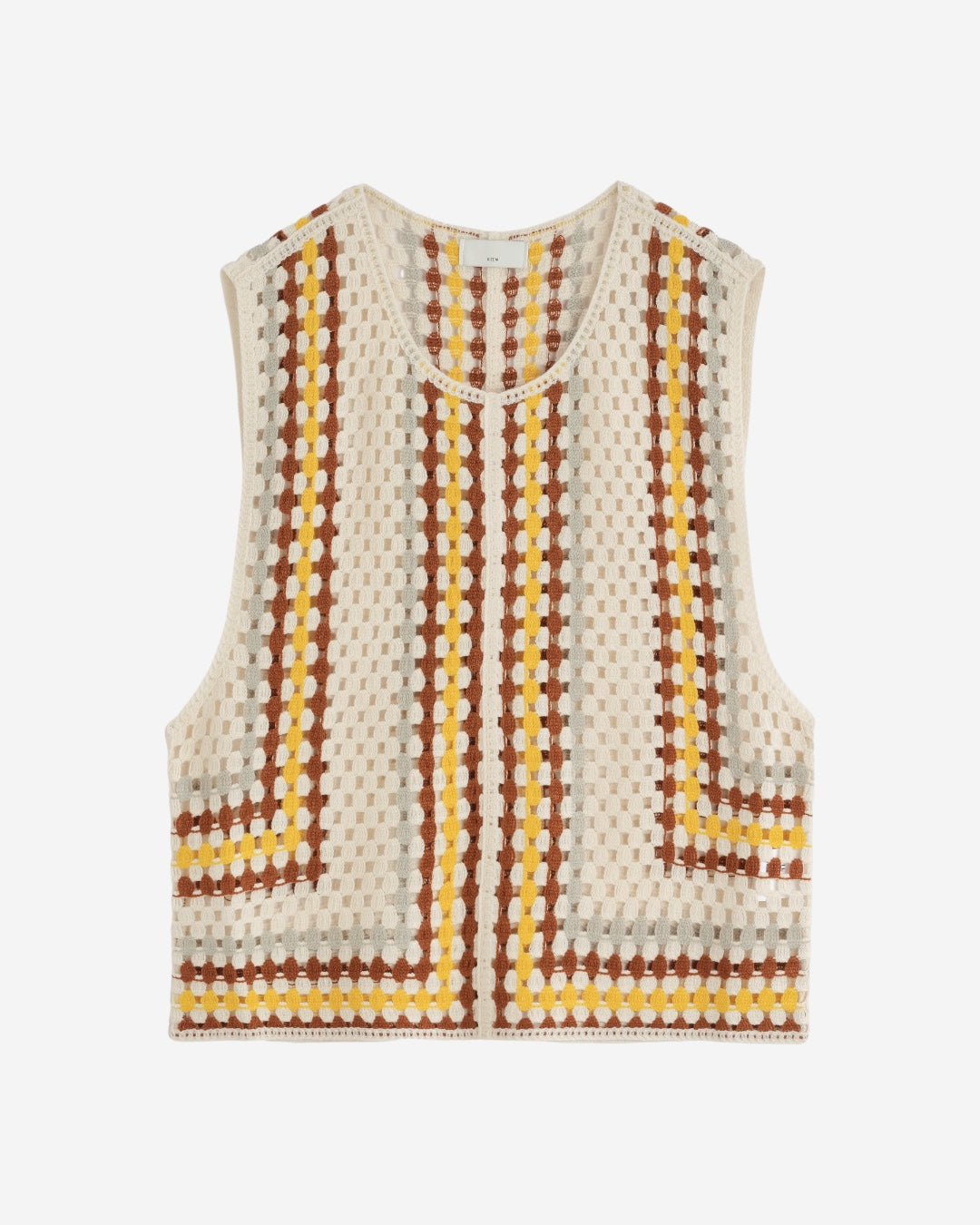 CANOTTA CROCHET OVERSIZE