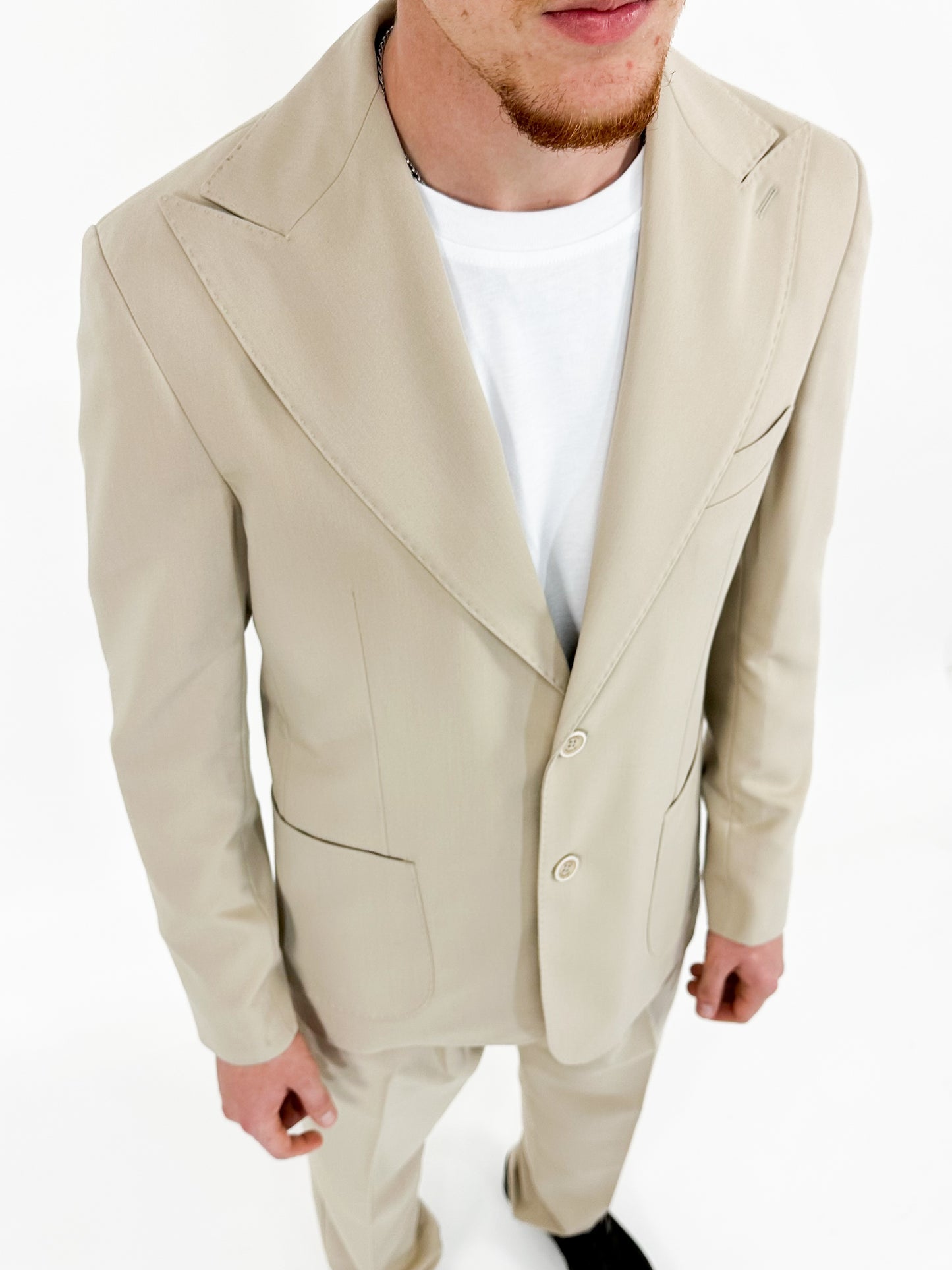 ABITO MONOPETTO BEIGE