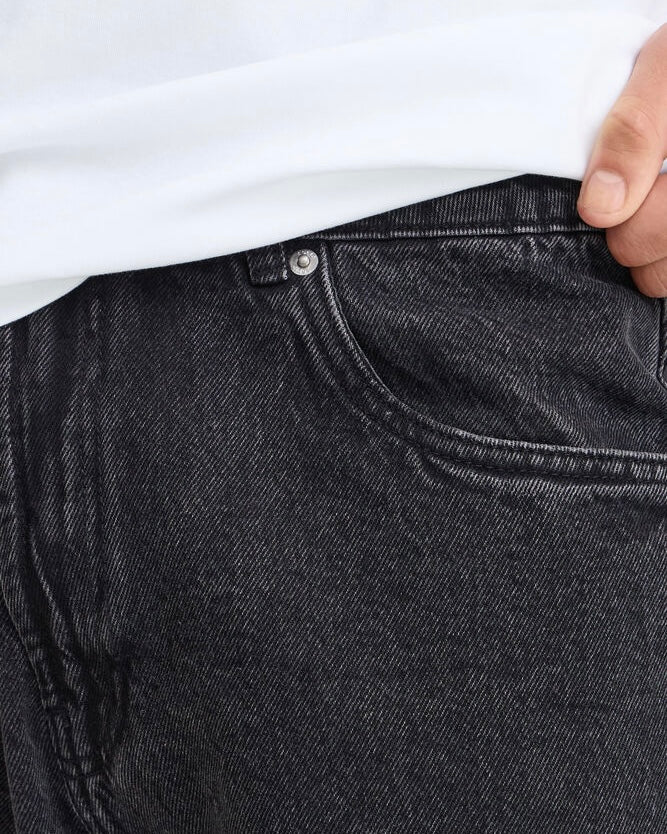 JEANS WIDE FIT NERO