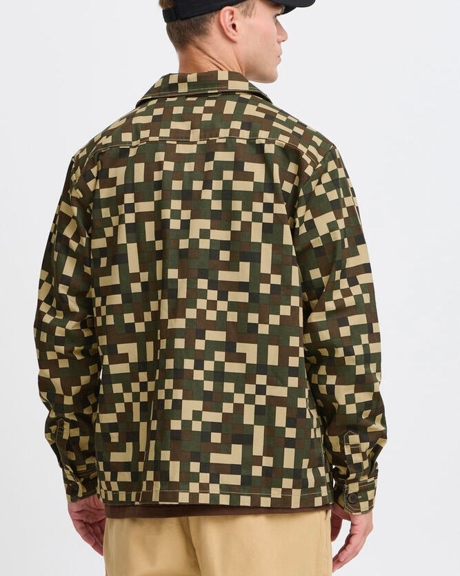 GIACCA IN COTONE CON PATTERN GEOMETRICO