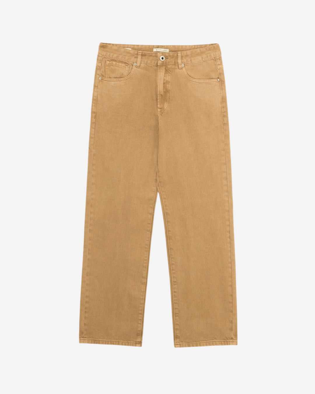 JEANS WIDE FIT - CAMEL