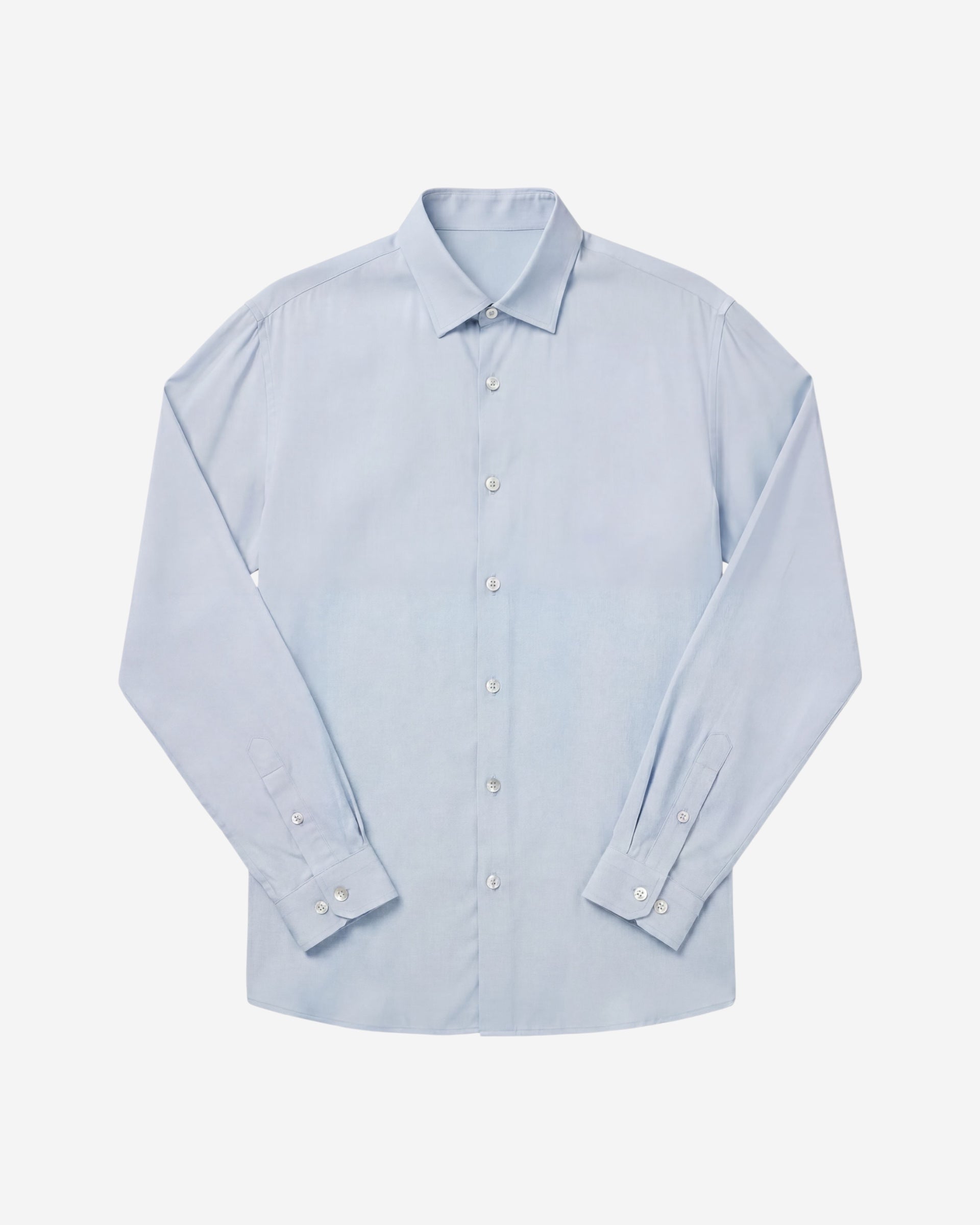 CAMICIA OVER IN VISCOSA - CELESTE