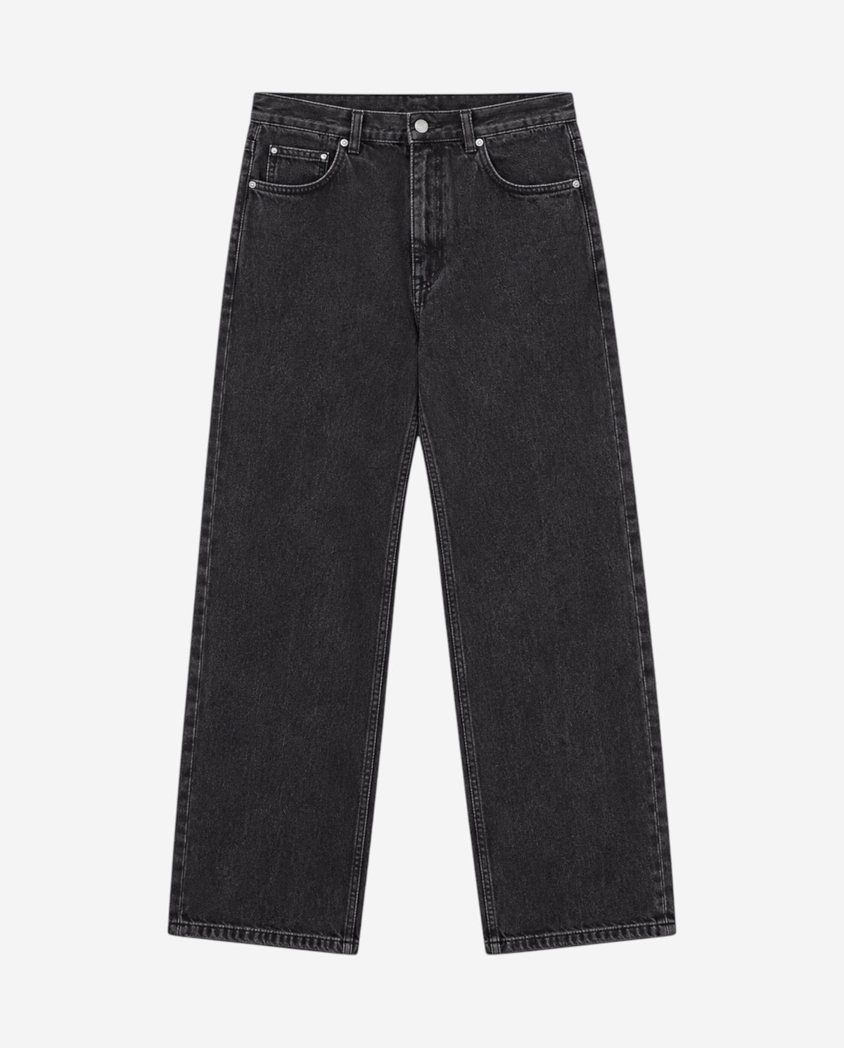 JEANS WIDE FIT NERO
