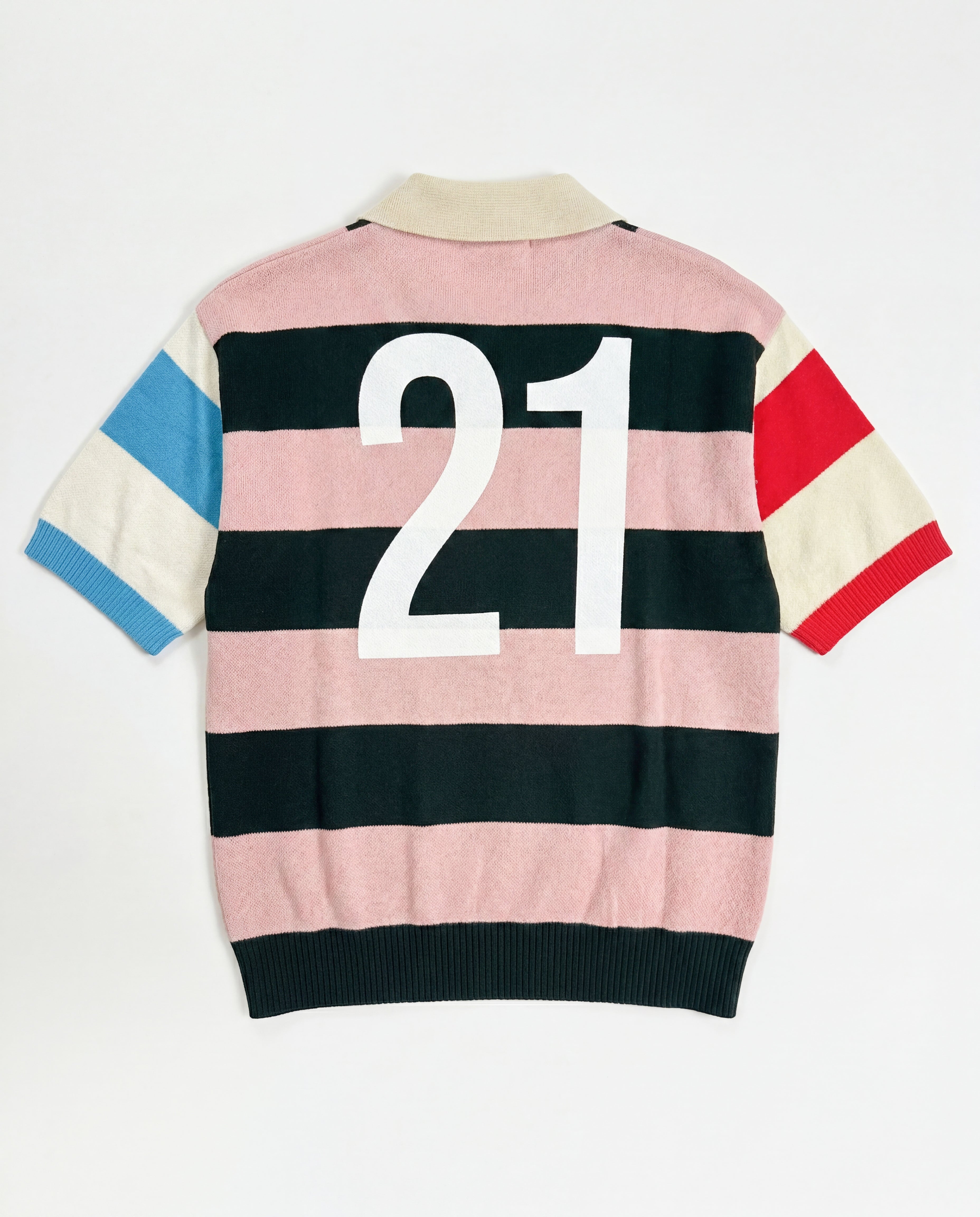 POLO IN MAGLIA RIGATA