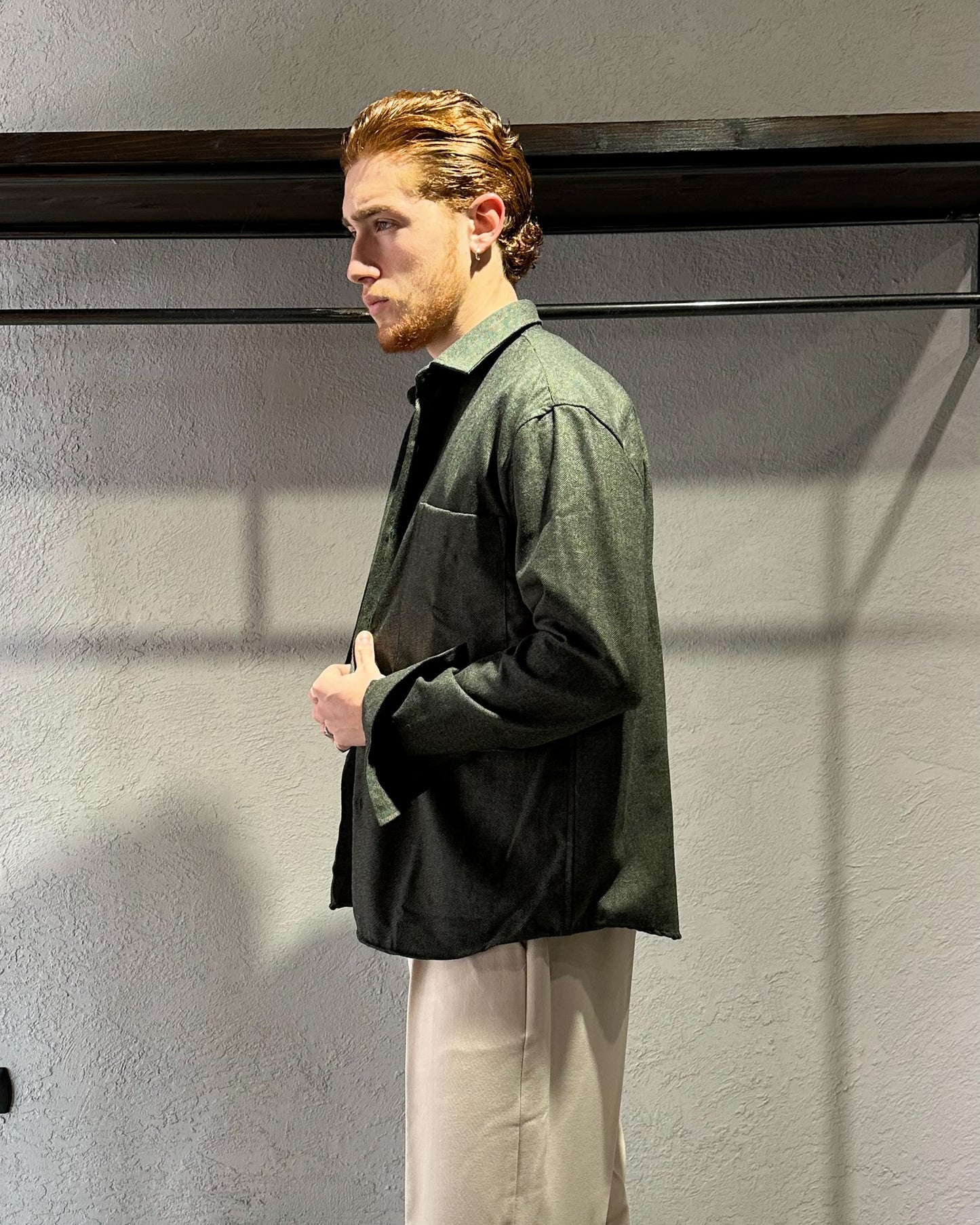 CAMICIA IN FLANELLA SPIGATA