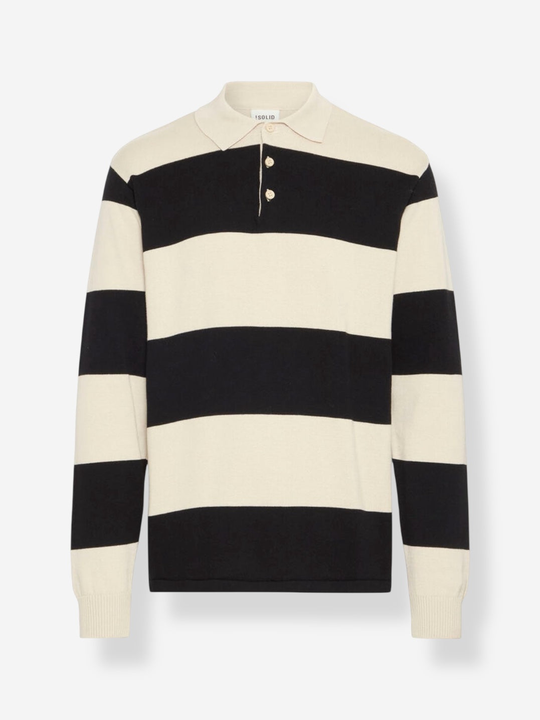 POLO A RIGHE FIT OVER