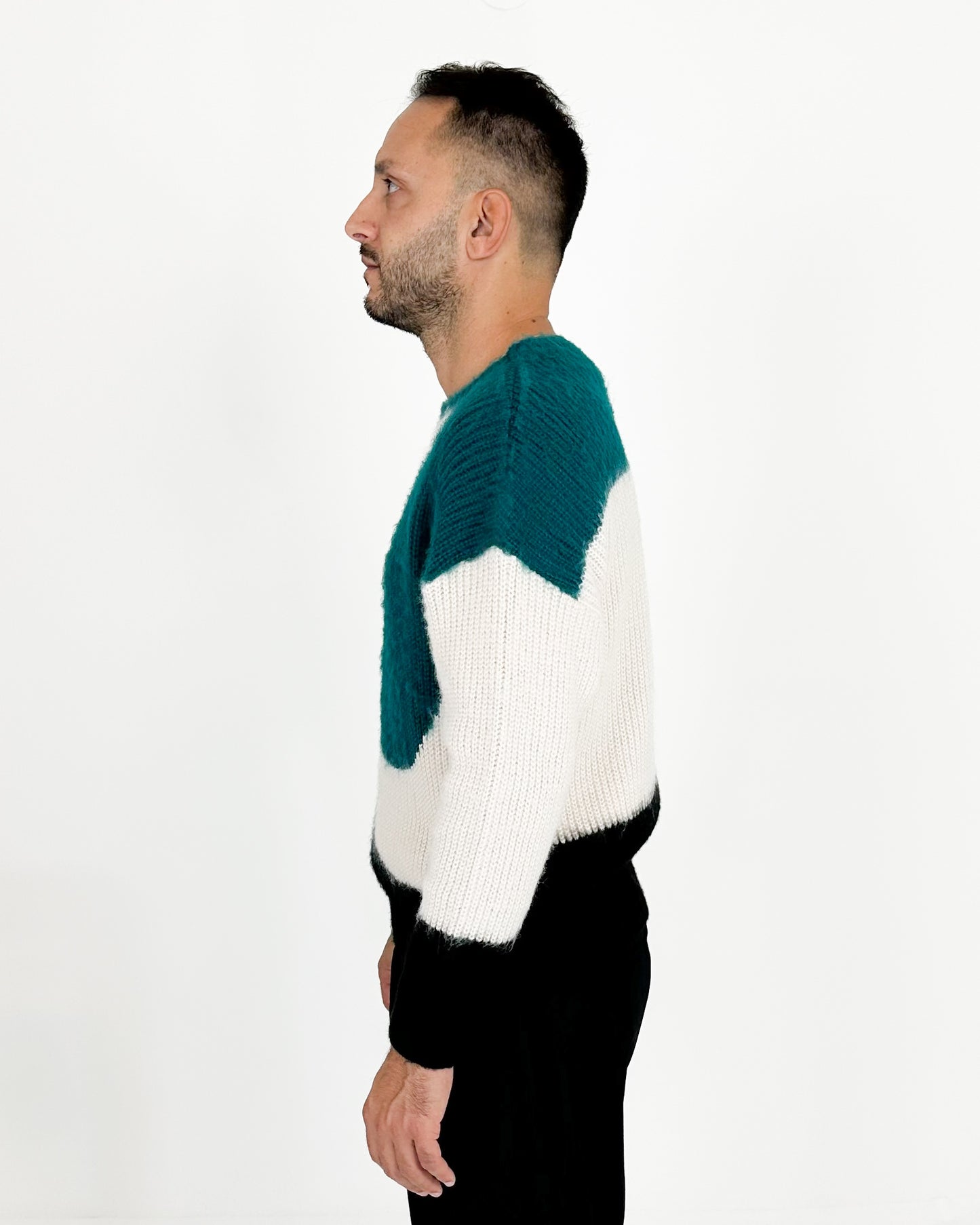 MAGLIONE IN MAGLIA FUZZY