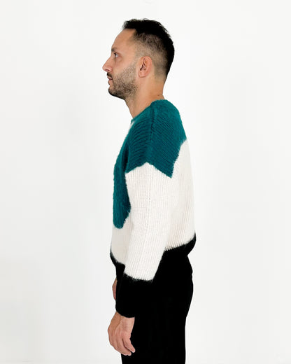 MAGLIONE IN MAGLIA FUZZY