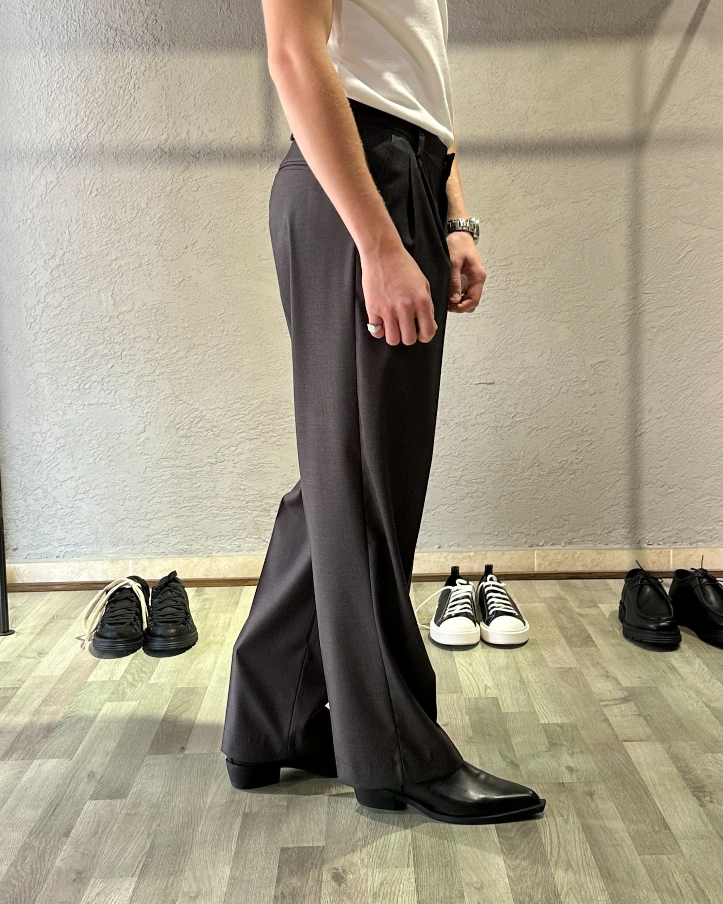 PANTALONE CLASSY - GRIGIO SCURO