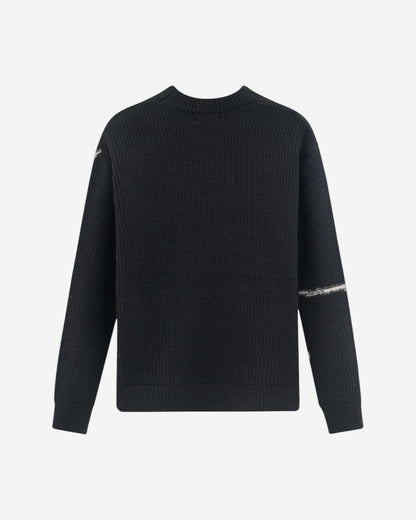 MAGLIONE OVER NERO