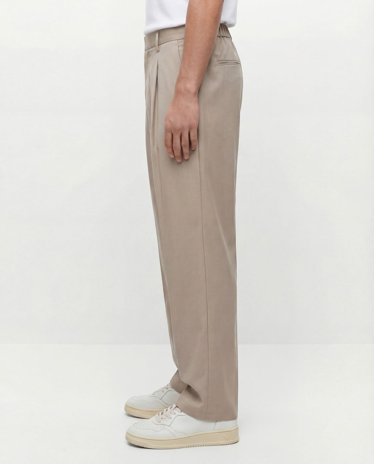 PANT AMPIO COM MOLLA DIETRO - SABBIA
