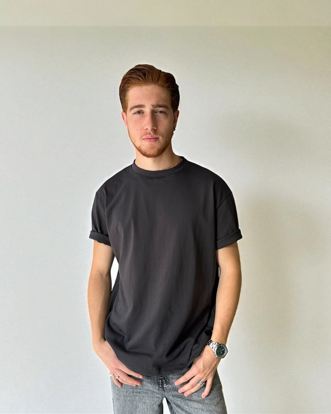 T-SHIRT BASIC PIOMBO