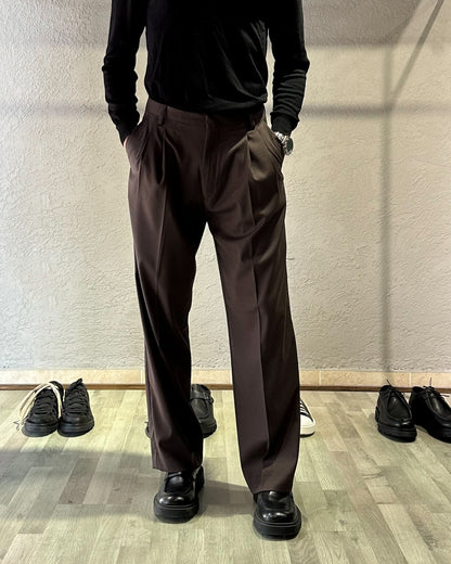 PANTALONE CLASSY - MARRONE