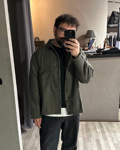 CAMICIA OVER SHIRT MICRO-CHECK