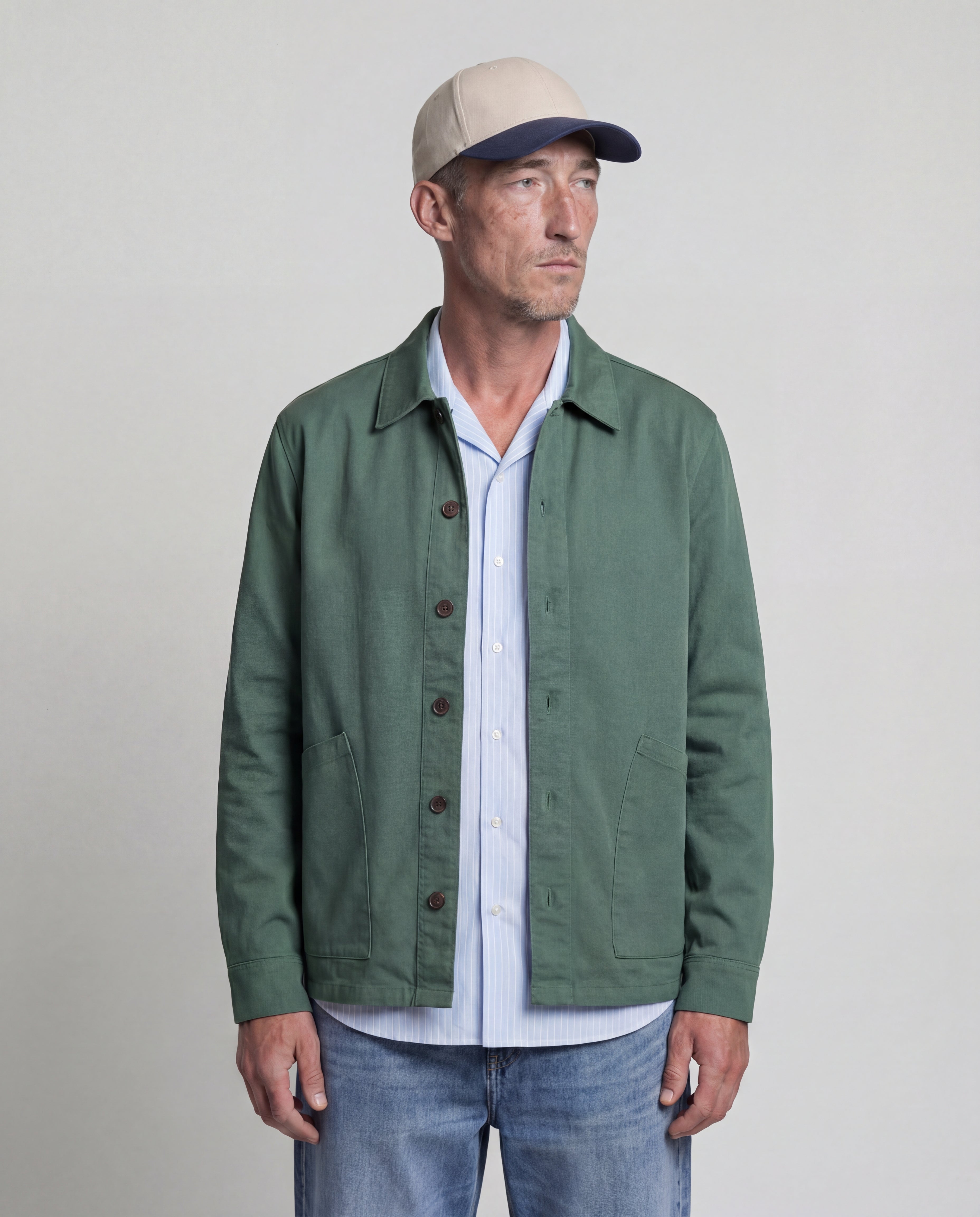 GIACCA ESSENTIAL - VERDE