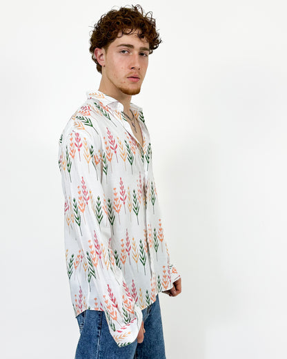 CAMICIA OVER IN VISCOSA