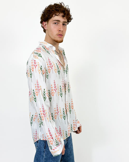 CAMICIA OVER IN VISCOSA