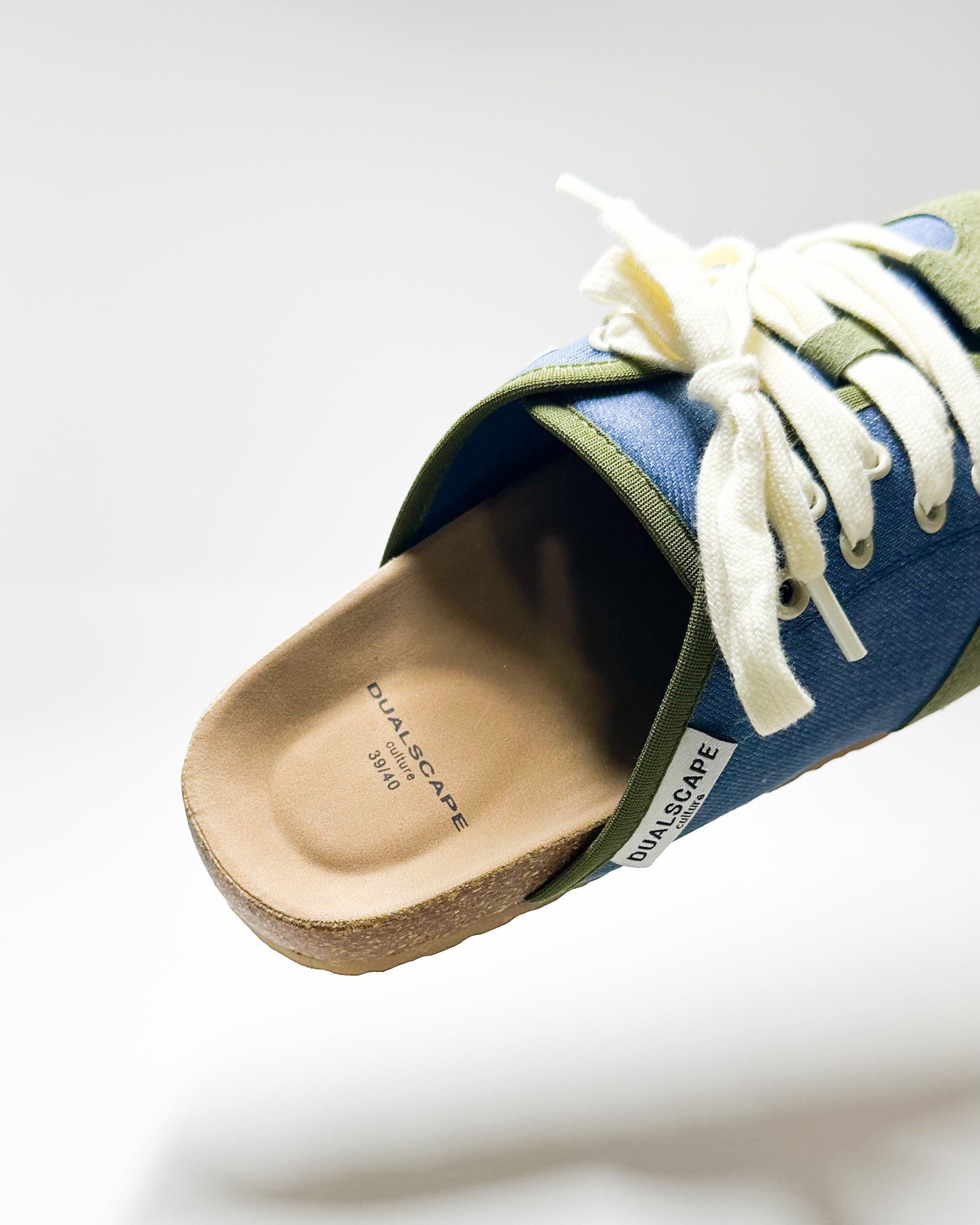 SABOT DUALSCAPE verde/jeans