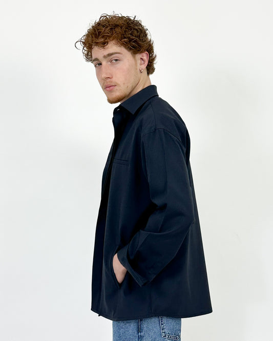 OVERSHIRT - BLU