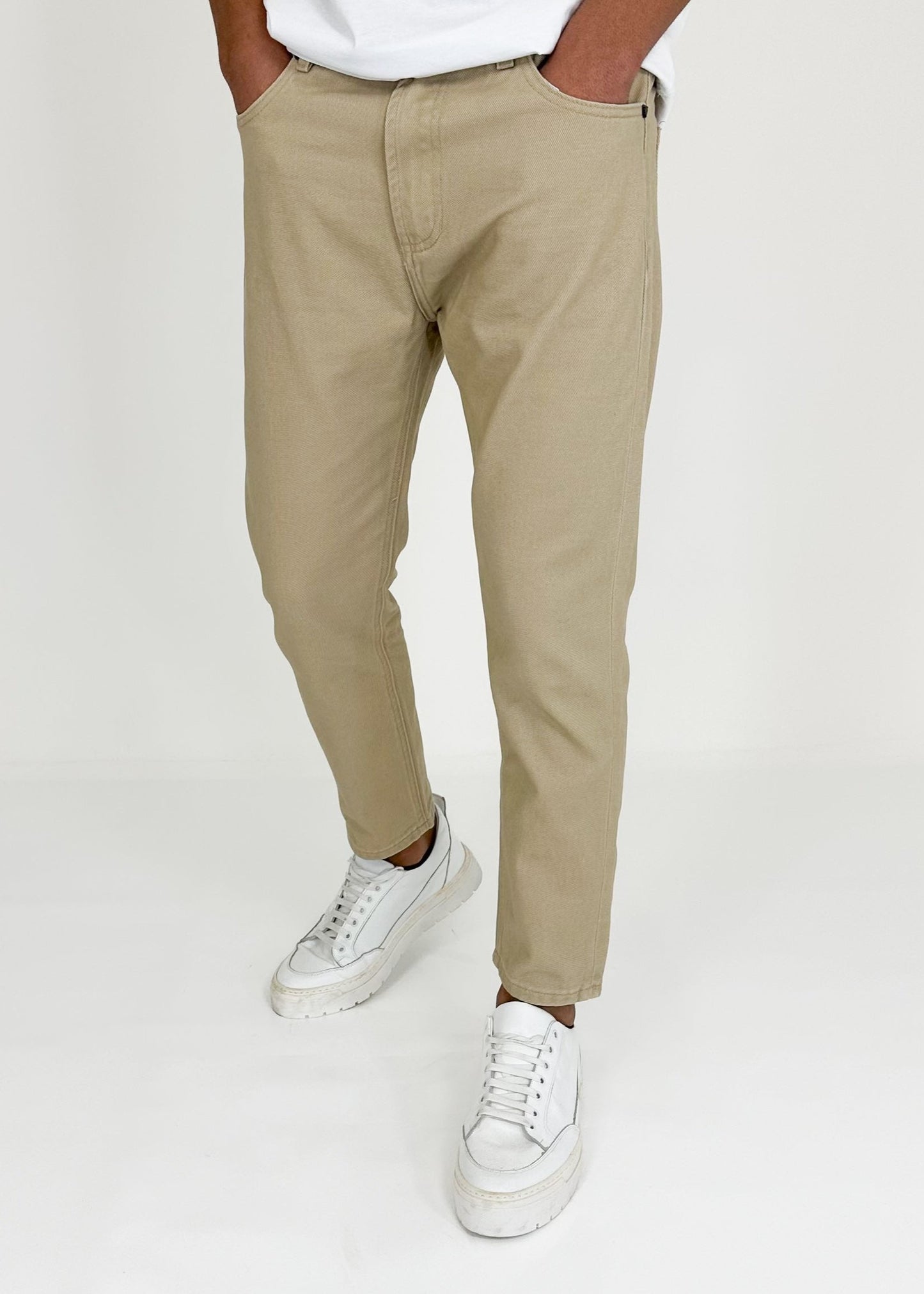 PANT REGULAR FIT BEIGE