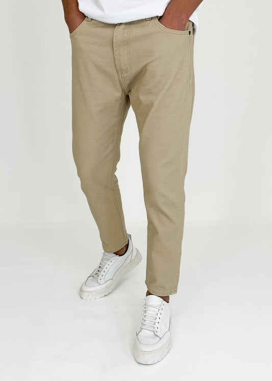 PANT REGULAR FIT BEIGE