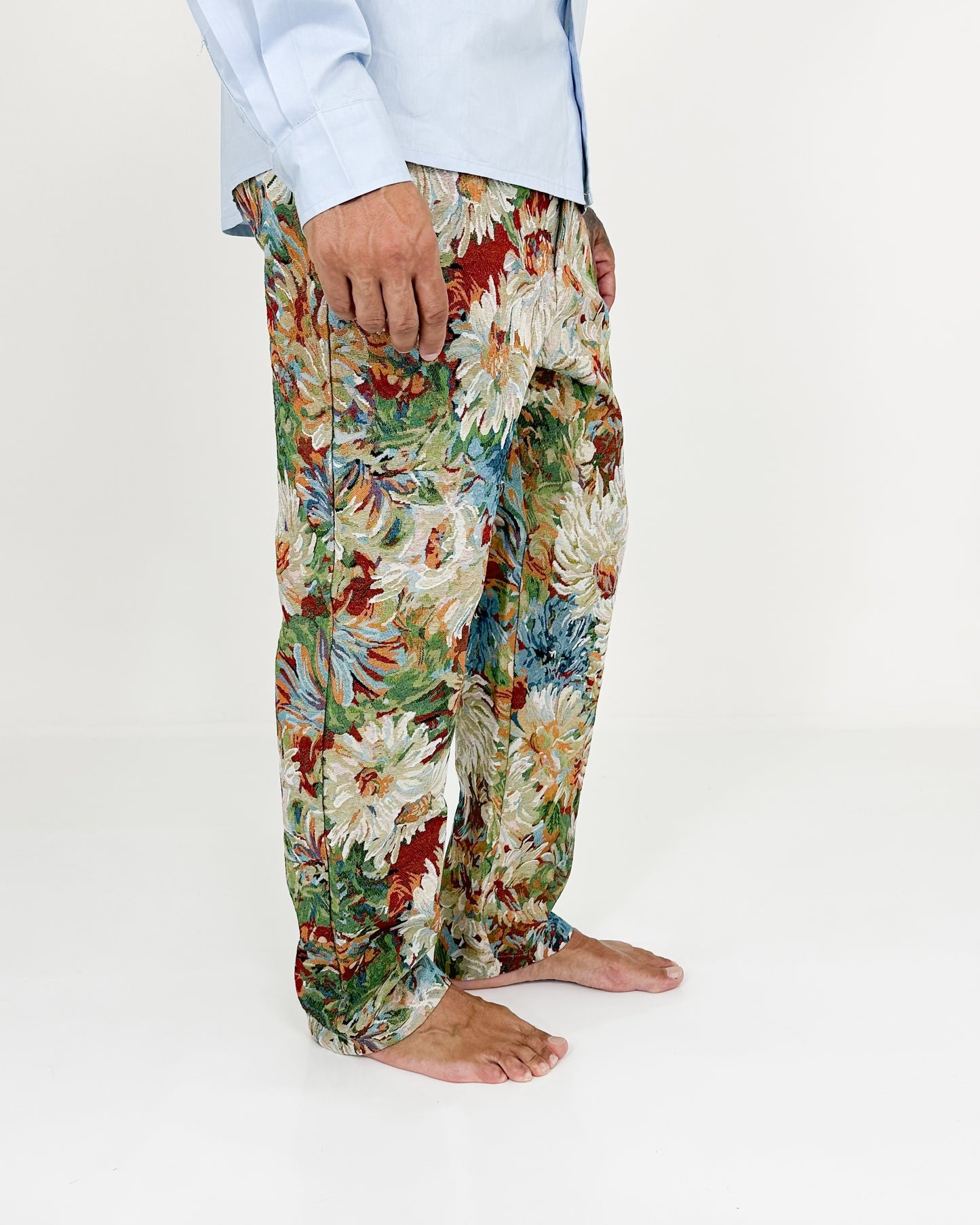 PANTALONE FIORATO