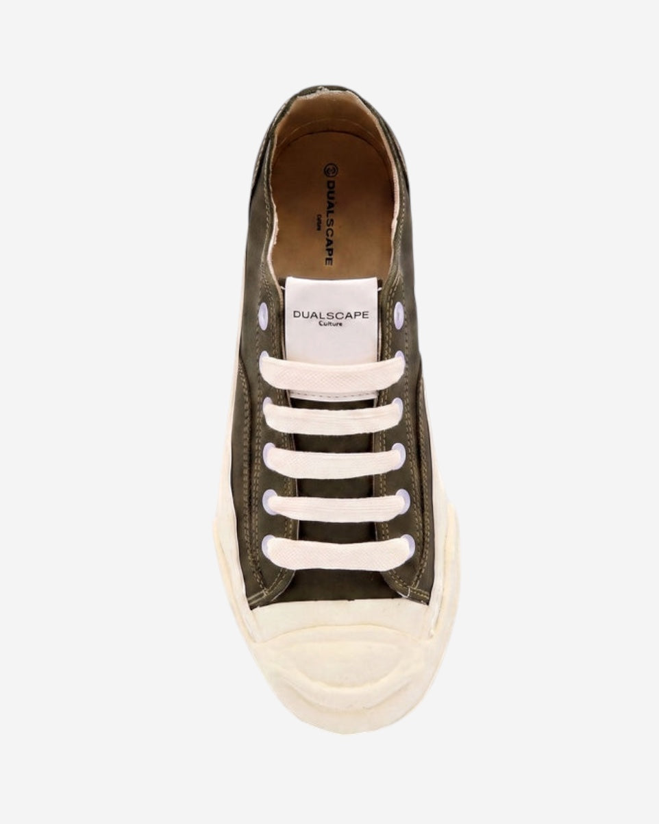 SNEAKERS LOW TOP VERDE SCURO DUALSCAPE