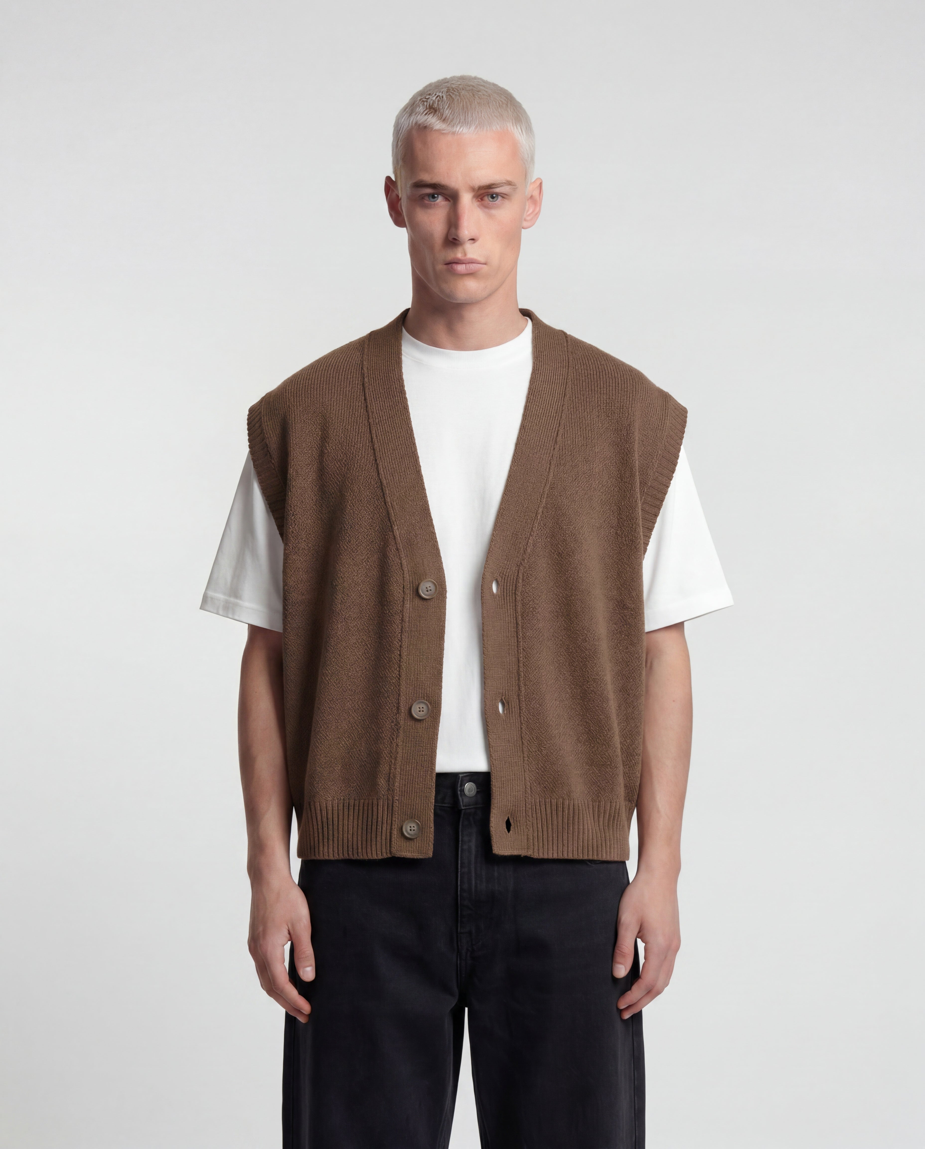 GILET IN MAGLIA