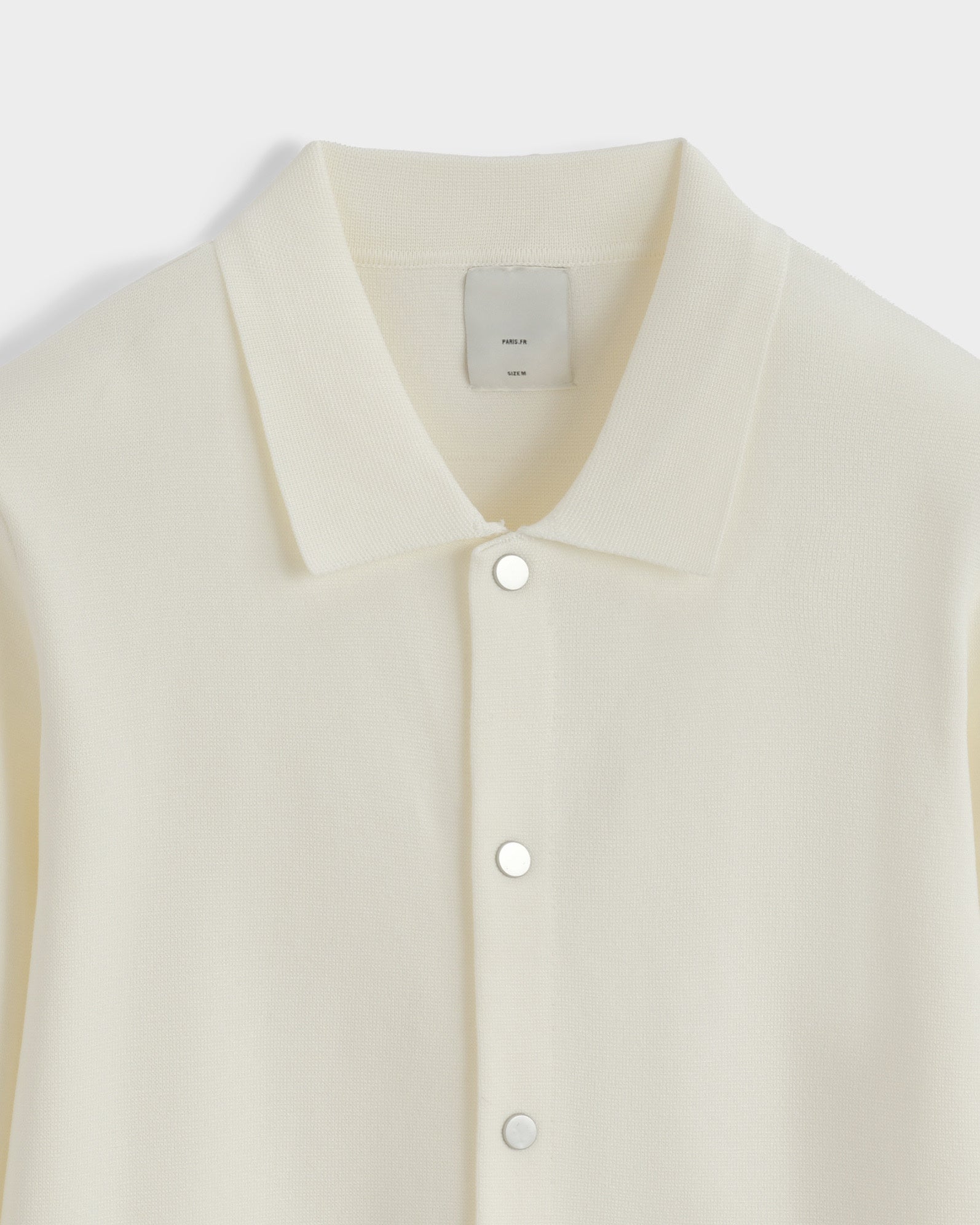 CARDIGAN STRUTTURATO - BIANCO LATTE