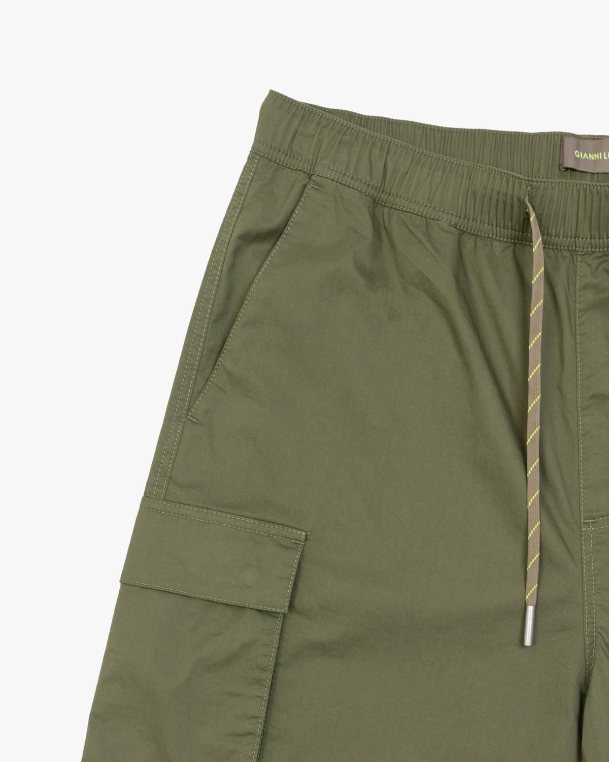 BERMUDA CARGO VERDE MILITARE