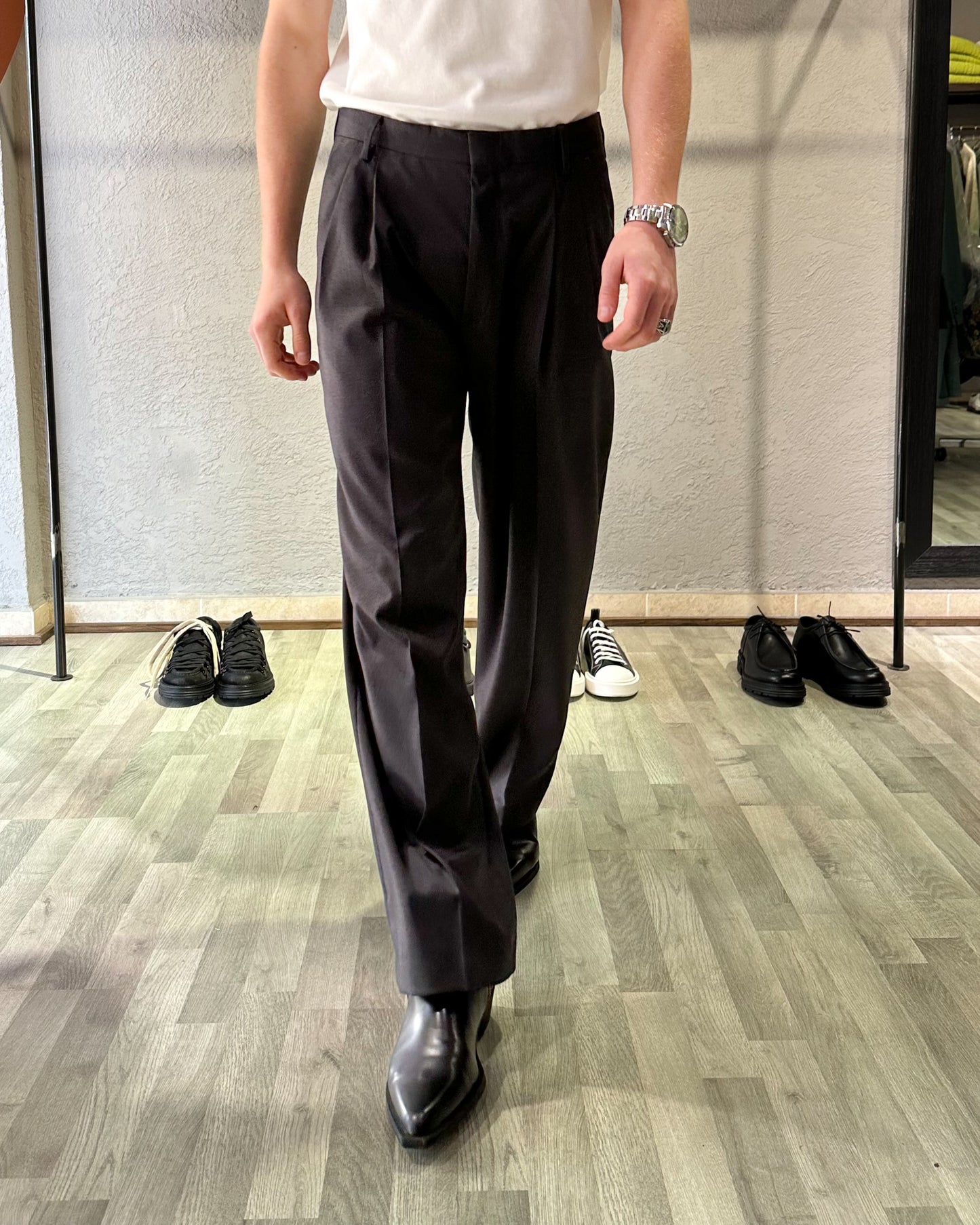 PANTALONE CLASSY - GRIGIO SCURO