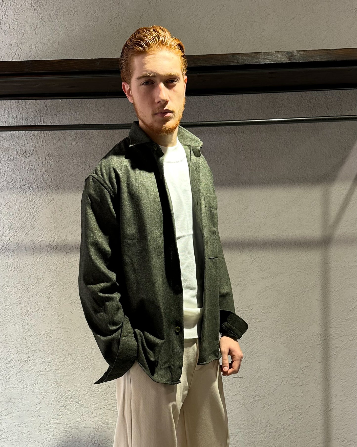 CAMICIA IN FLANELLA SPIGATA