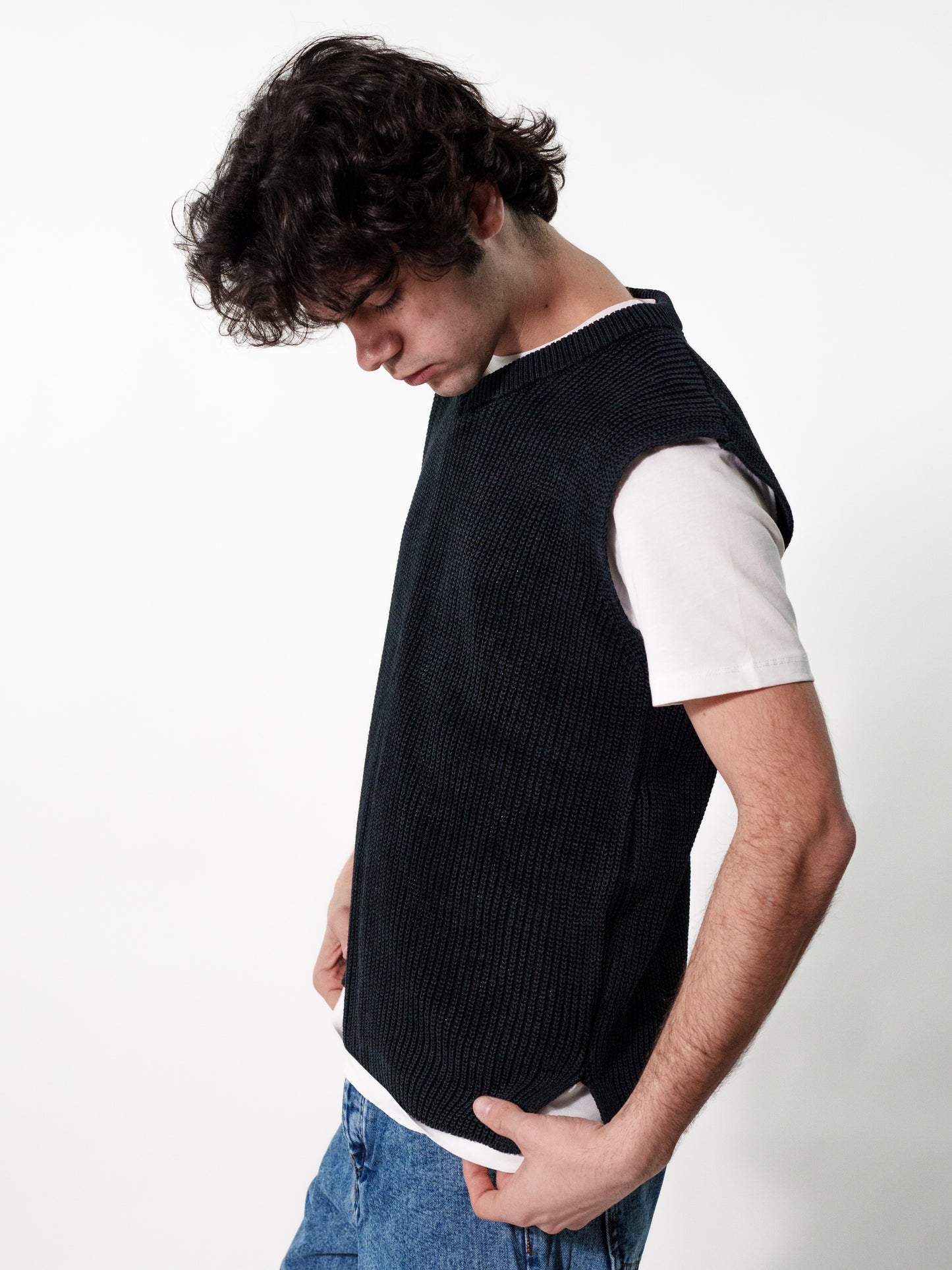 GILET IN MAGLIA